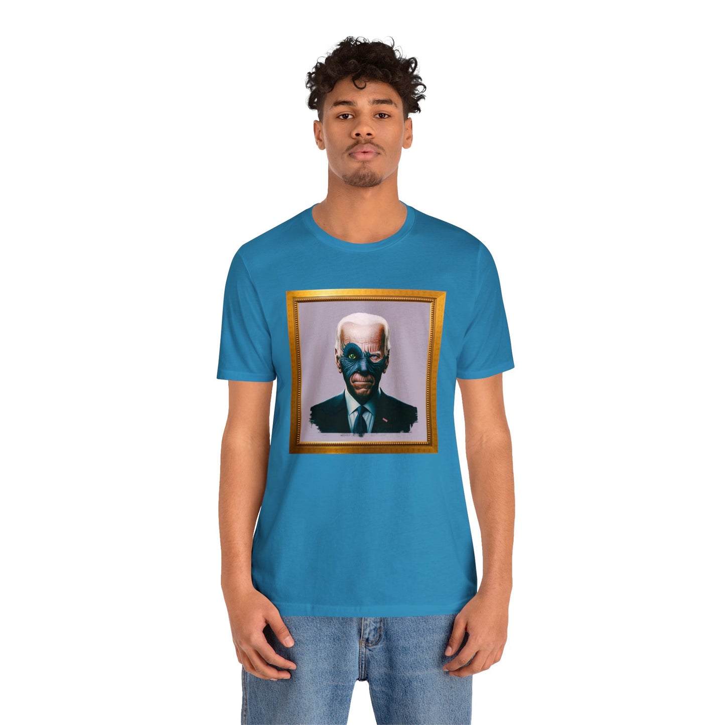 Joe Biden's Presidential Portrait Unisex Jersey Short Sleeve Tee