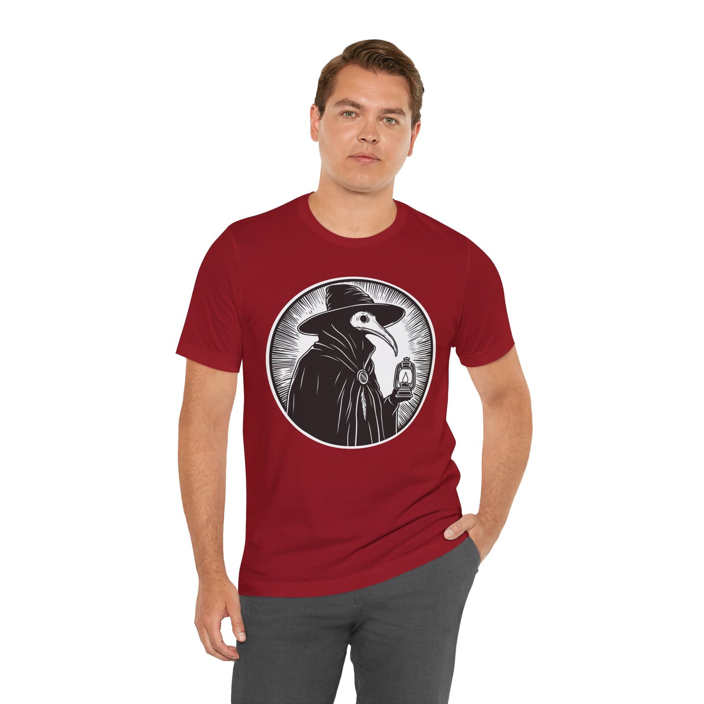 Decode The Left Plague Doctor Tee