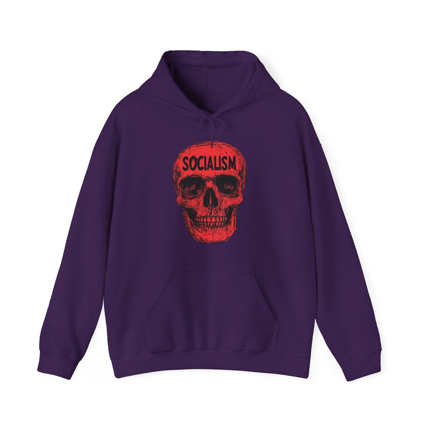 Socialism Means Death Unisex Heavy Blend™ Hooded Sweatshirt