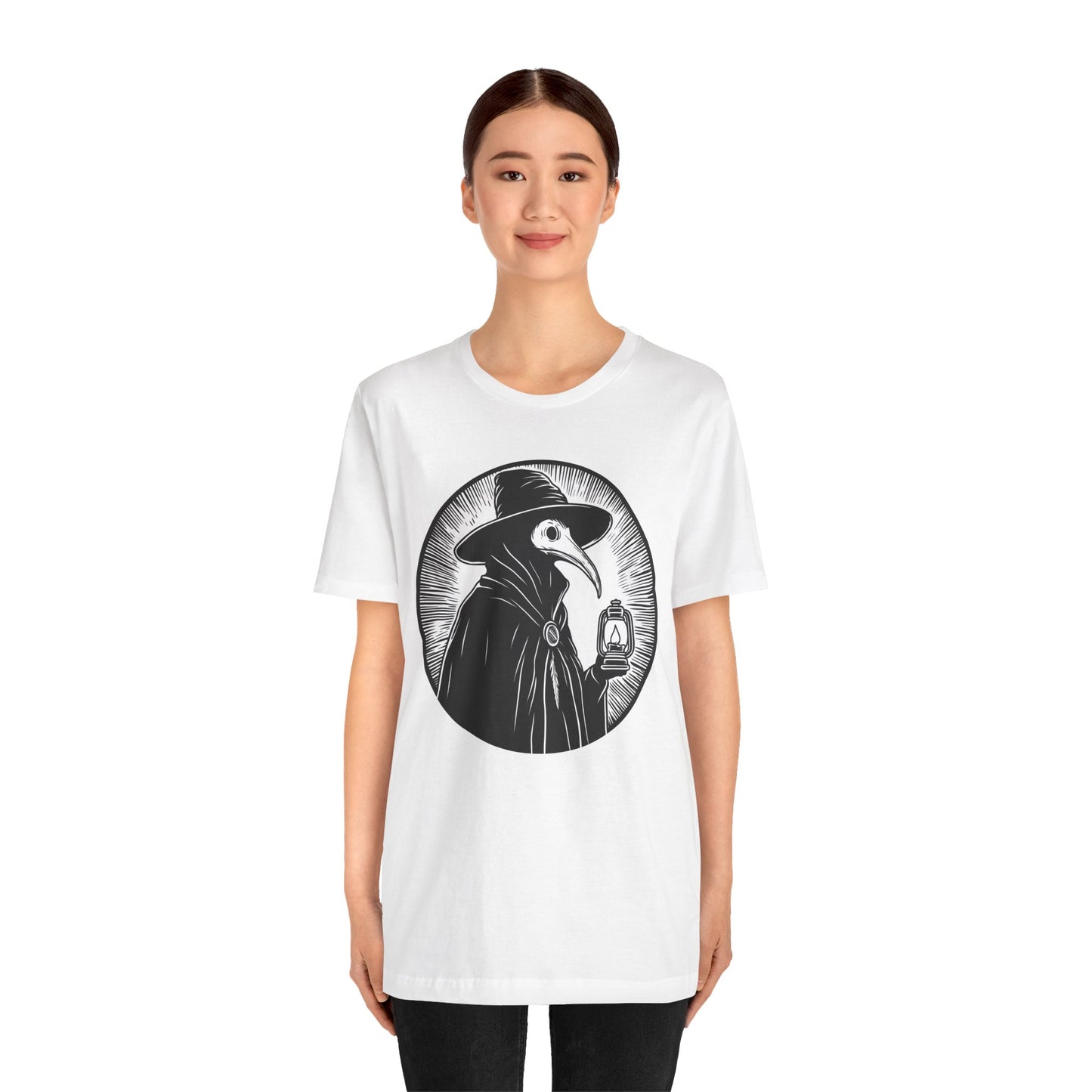 Decode The Left Plague Doctor Tee
