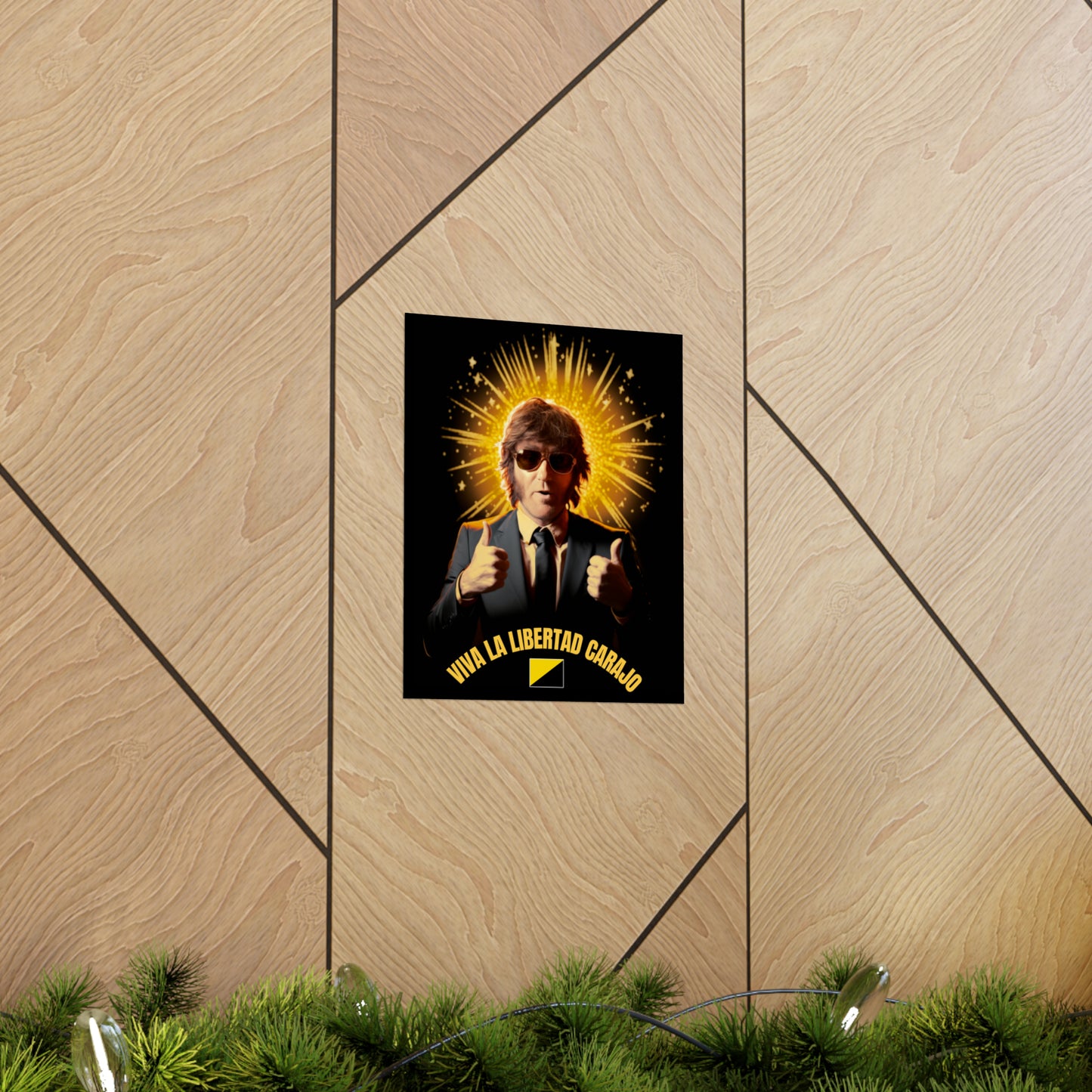 Javier Milei Matte Vertical Posters