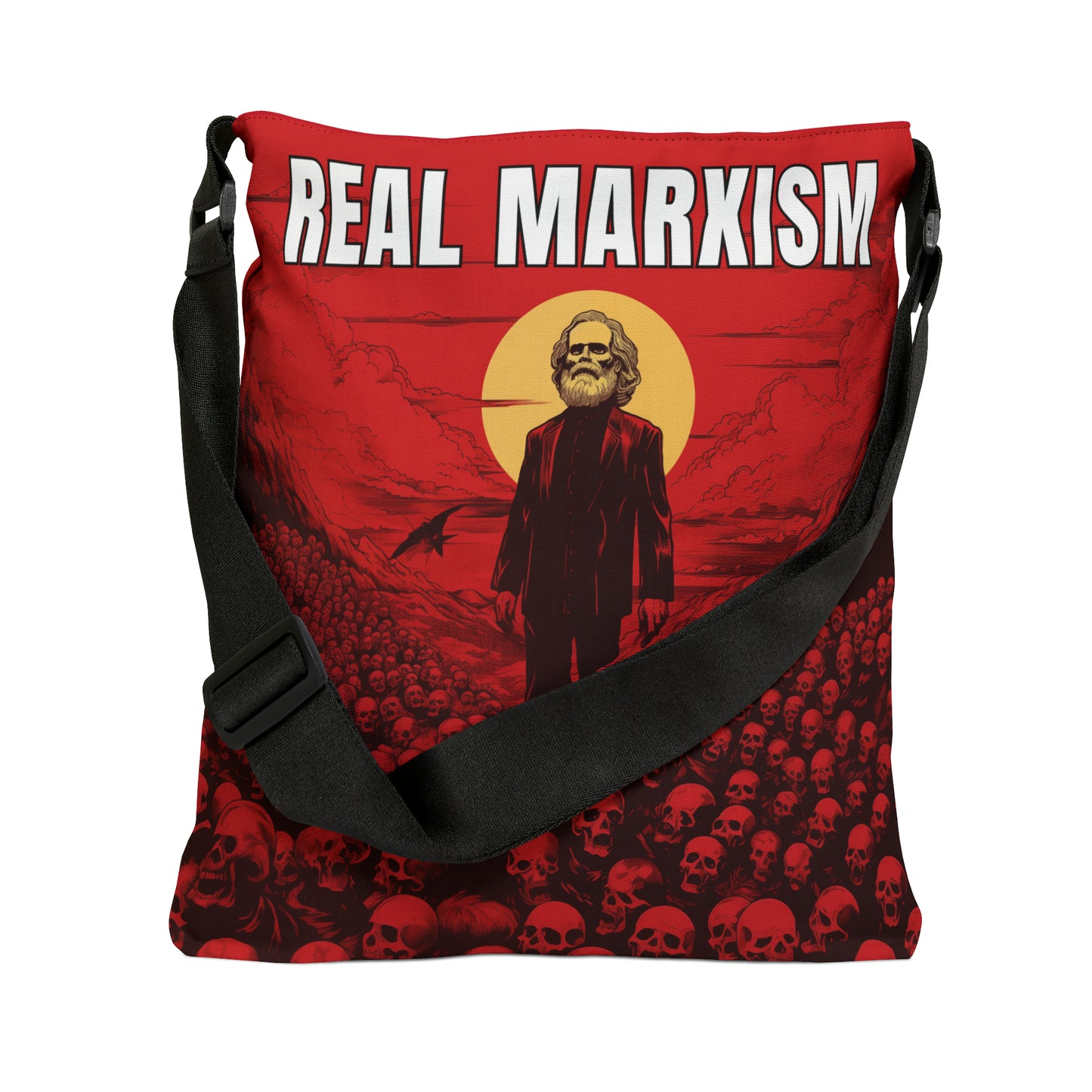 Real Marxism Adjustable Tote Bag