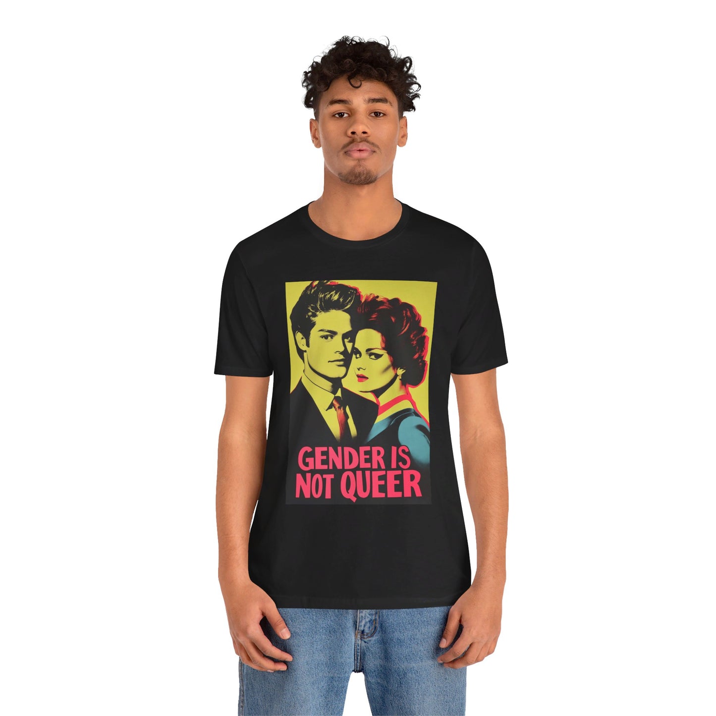 Gender is Not Queer Unisex Jersey Short Sleeve Tee