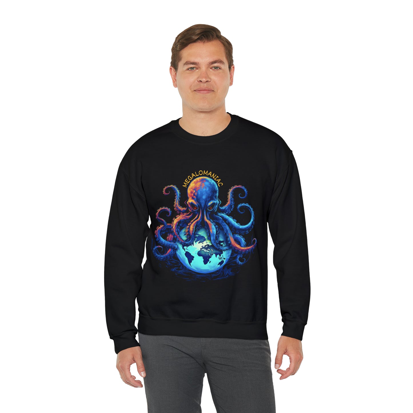 MEGALOMANIAC Unisex Heavy Blend™ Crewneck Sweatshirt