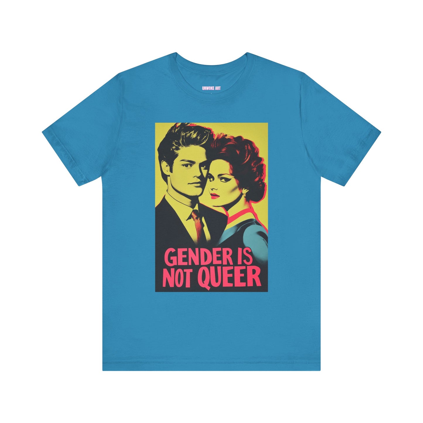 Gender is Not Queer Unisex Jersey Short Sleeve Tee