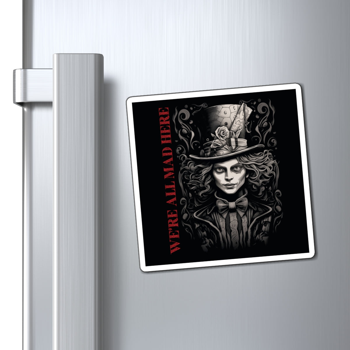 We're All Mad Here Signature Magnets