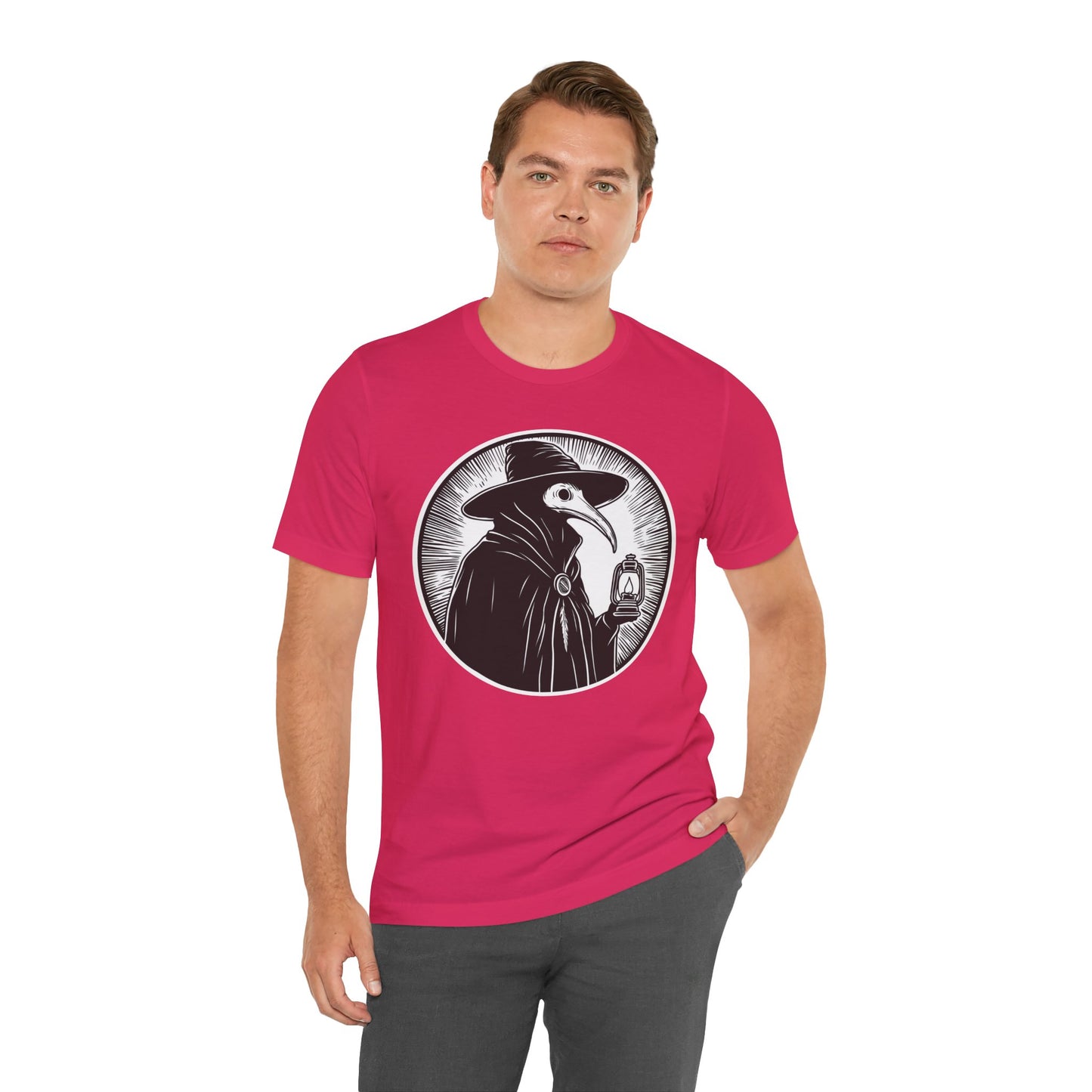 Decode The Left Plague Doctor Tee