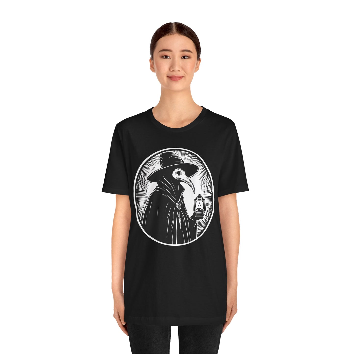 Decode The Left Plague Doctor Tee