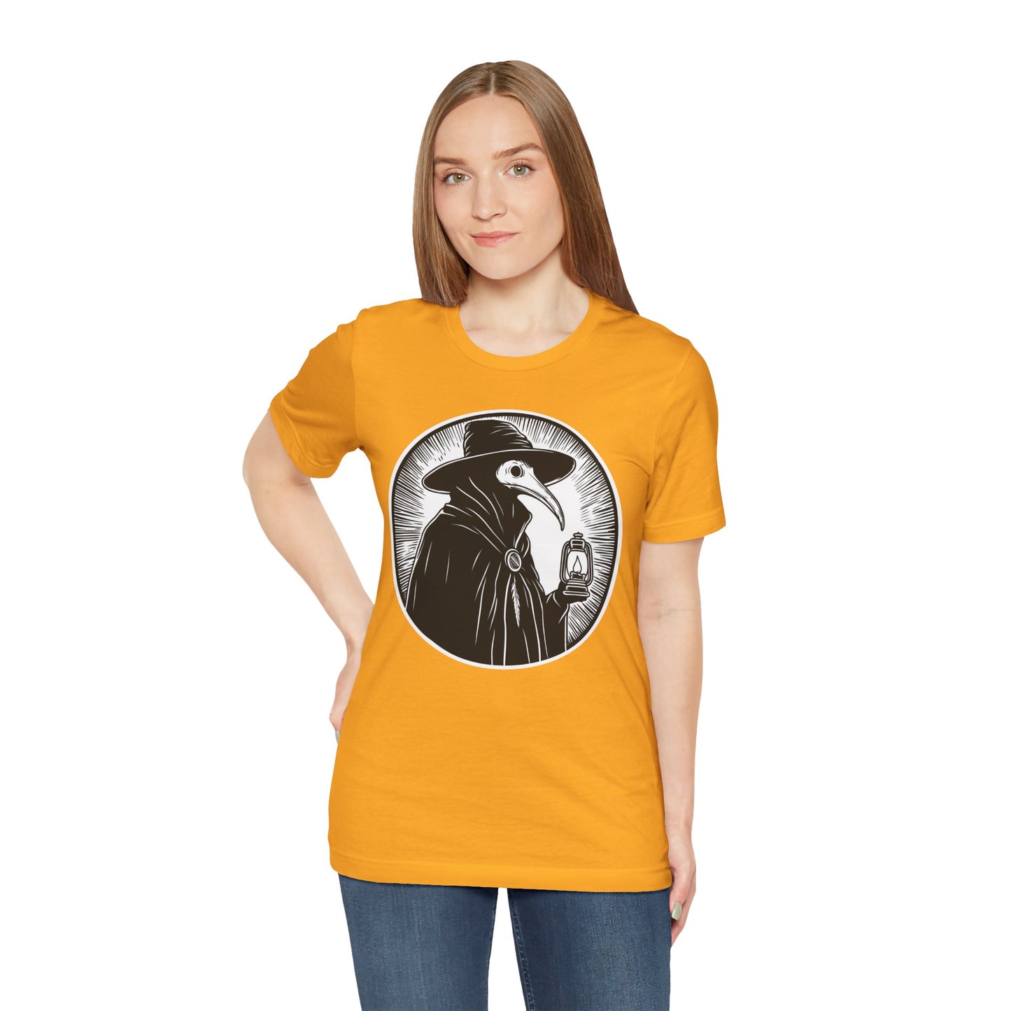 Decode The Left Plague Doctor Tee