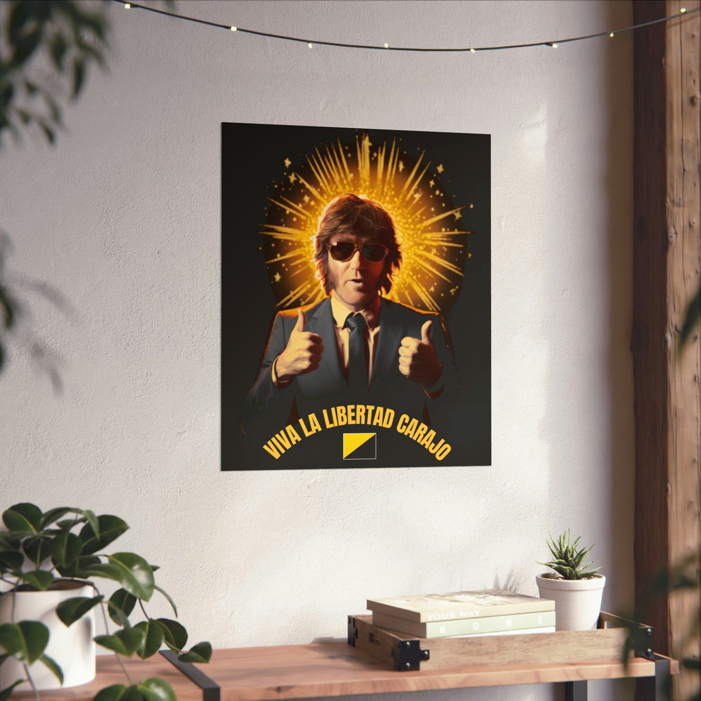 Javier Milei Matte Vertical Posters