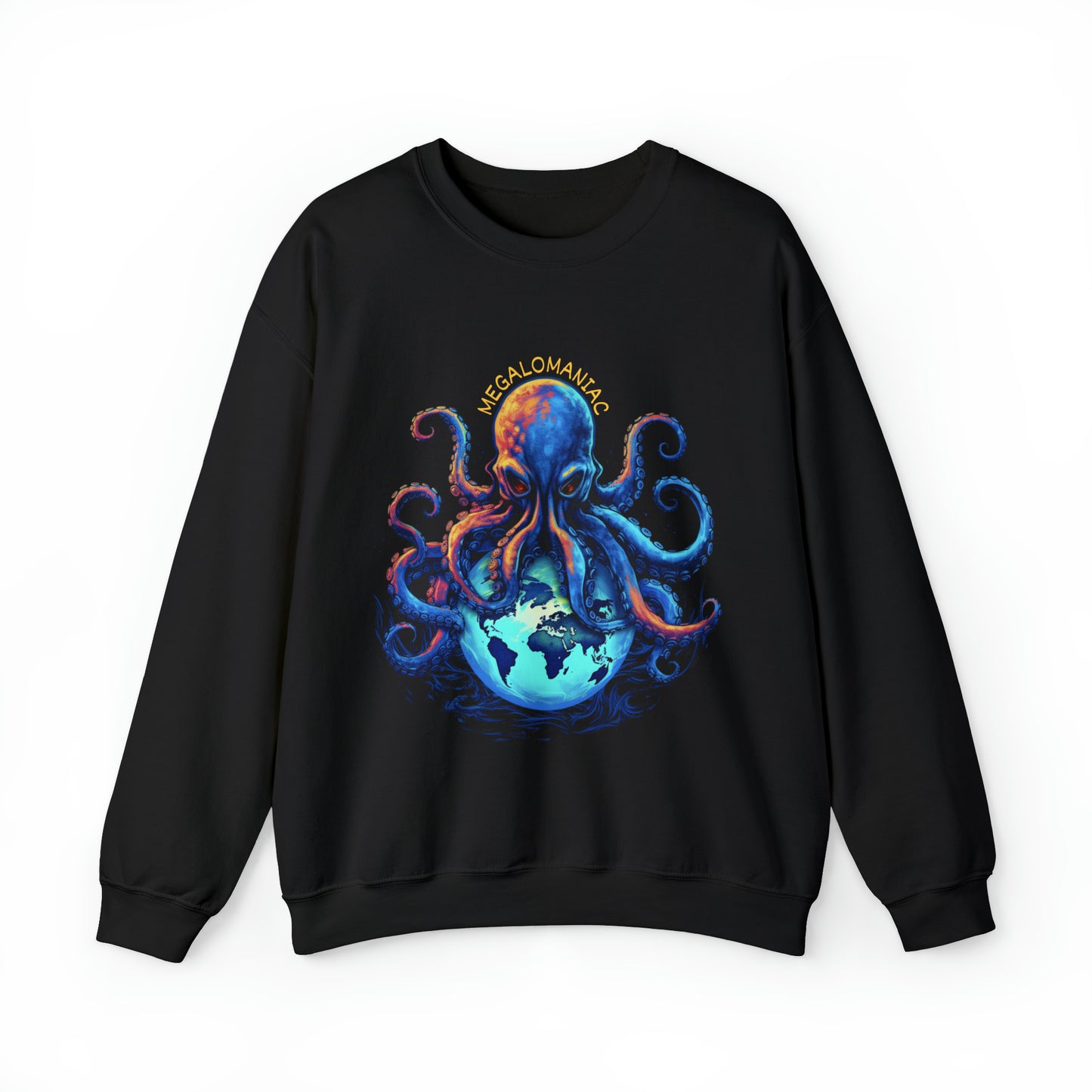 MEGALOMANIAC Unisex Heavy Blend™ Crewneck Sweatshirt