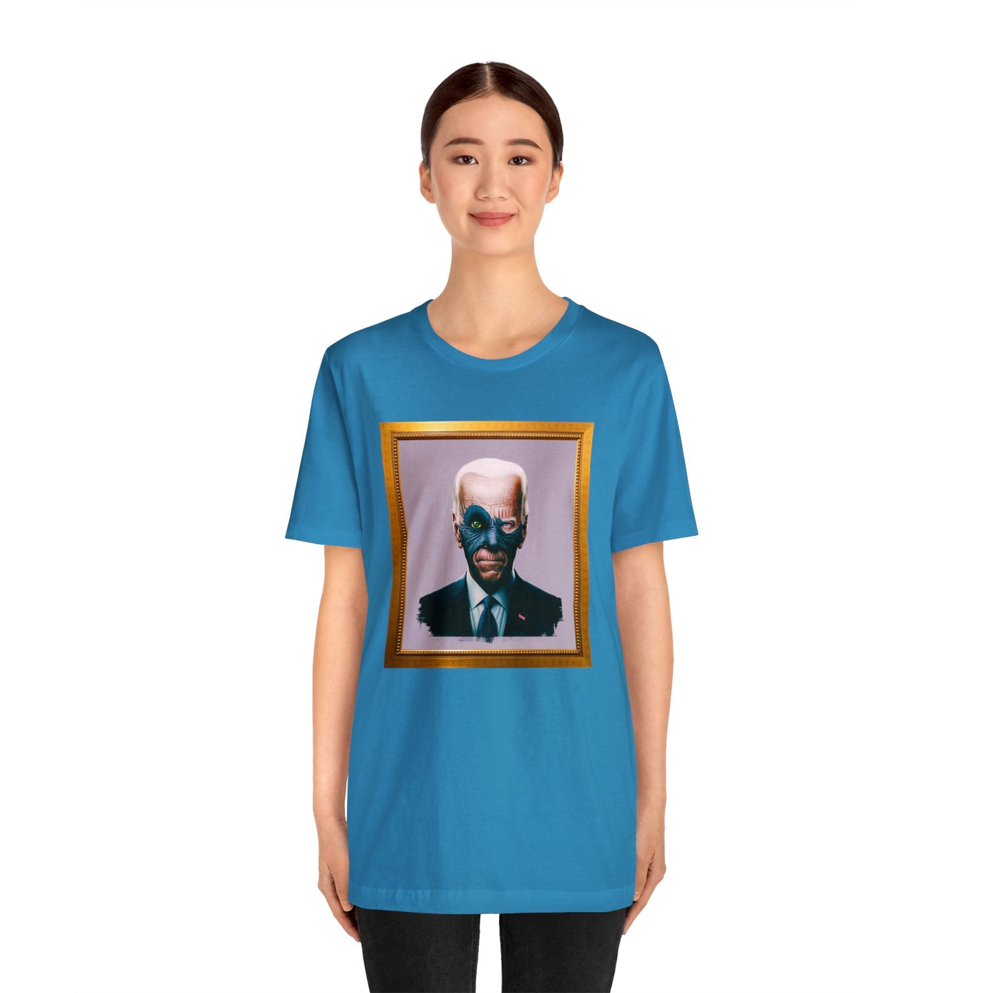 Joe Biden's Presidential Portrait Unisex Jersey Short Sleeve Tee