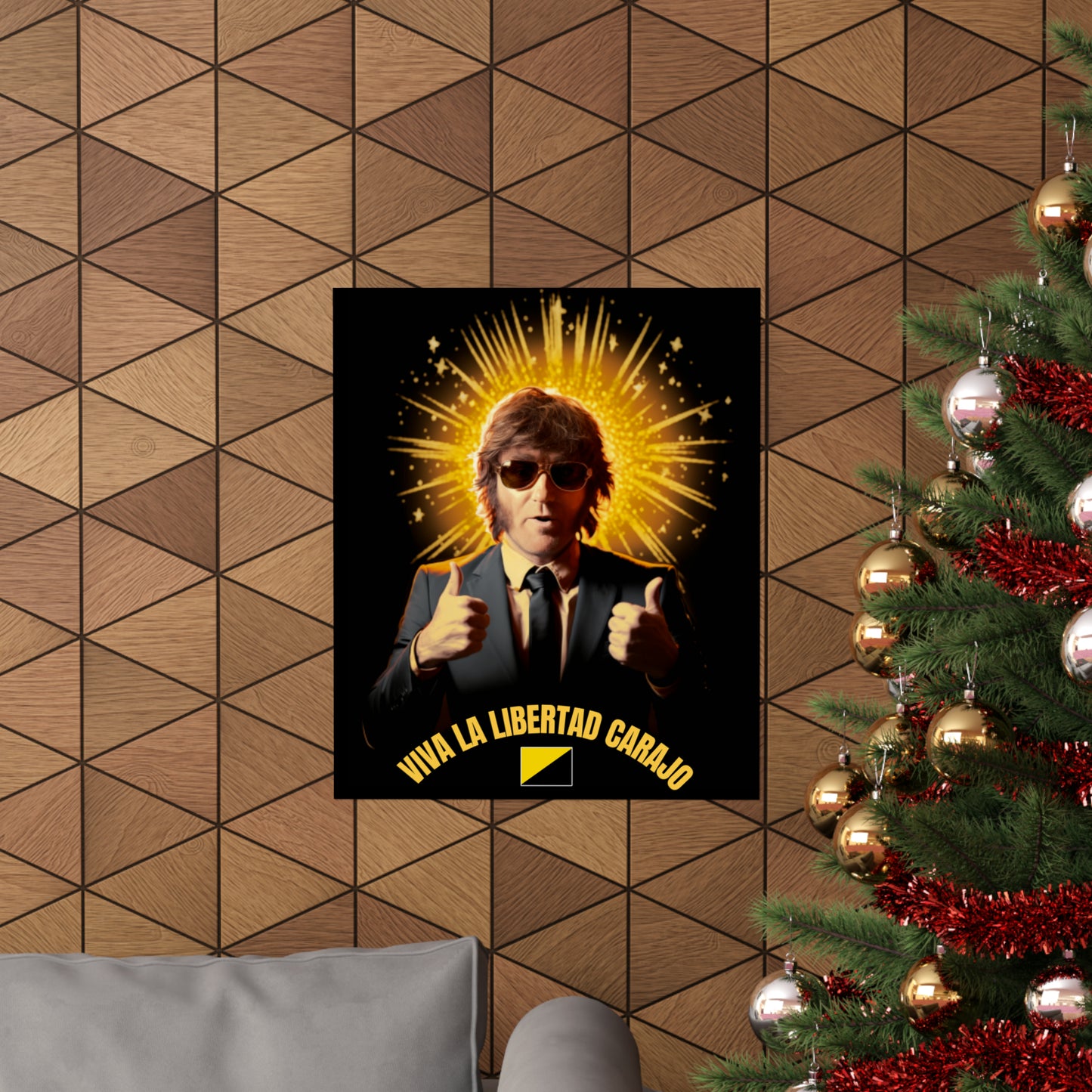 Javier Milei Matte Vertical Posters