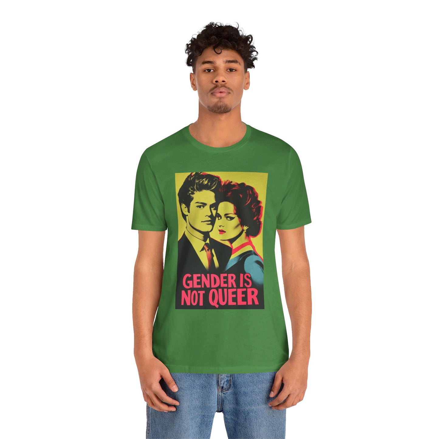 Gender is Not Queer Unisex Jersey Short Sleeve Tee