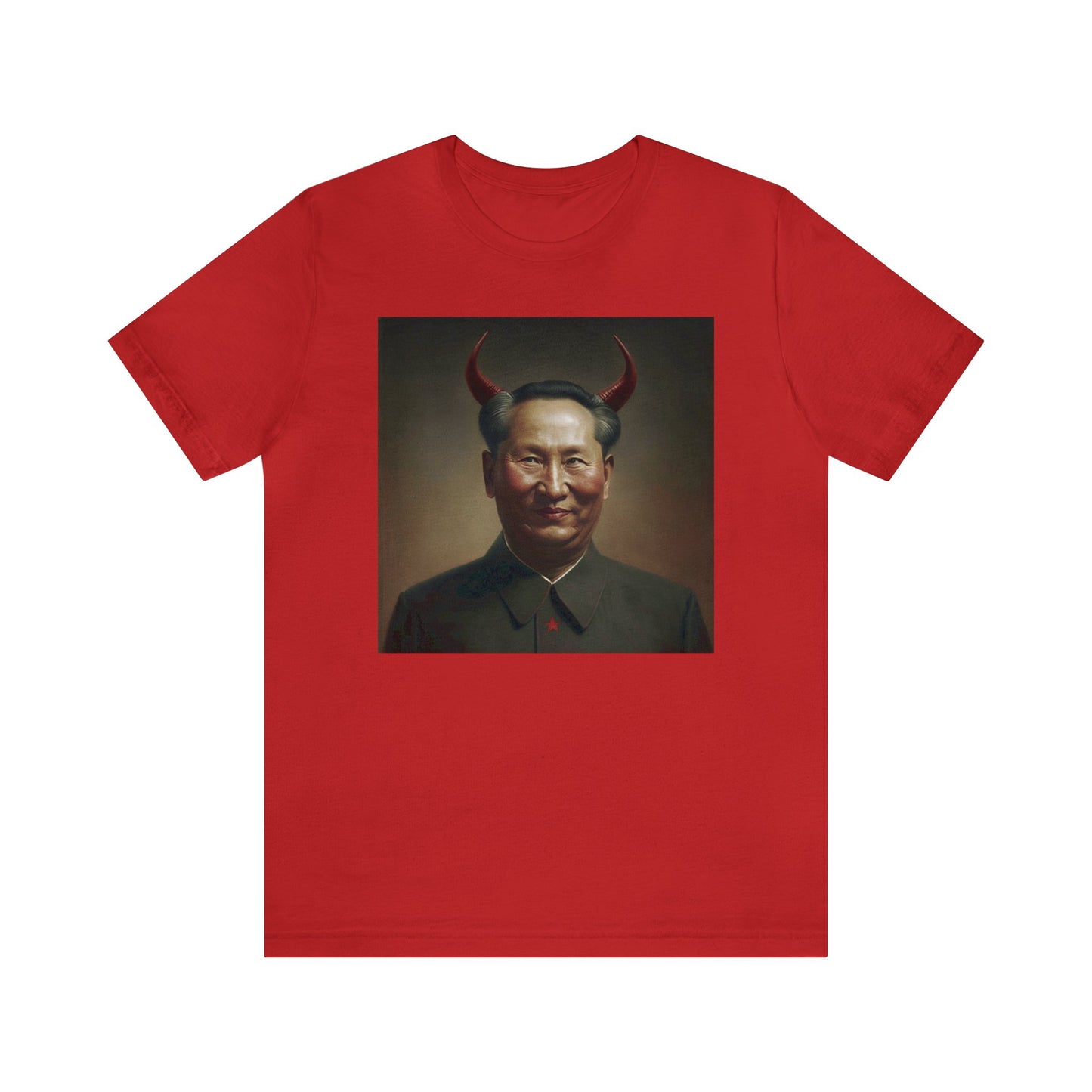 Portrait of The Great Leader Unisex Jersey Short Sleeve Tee
