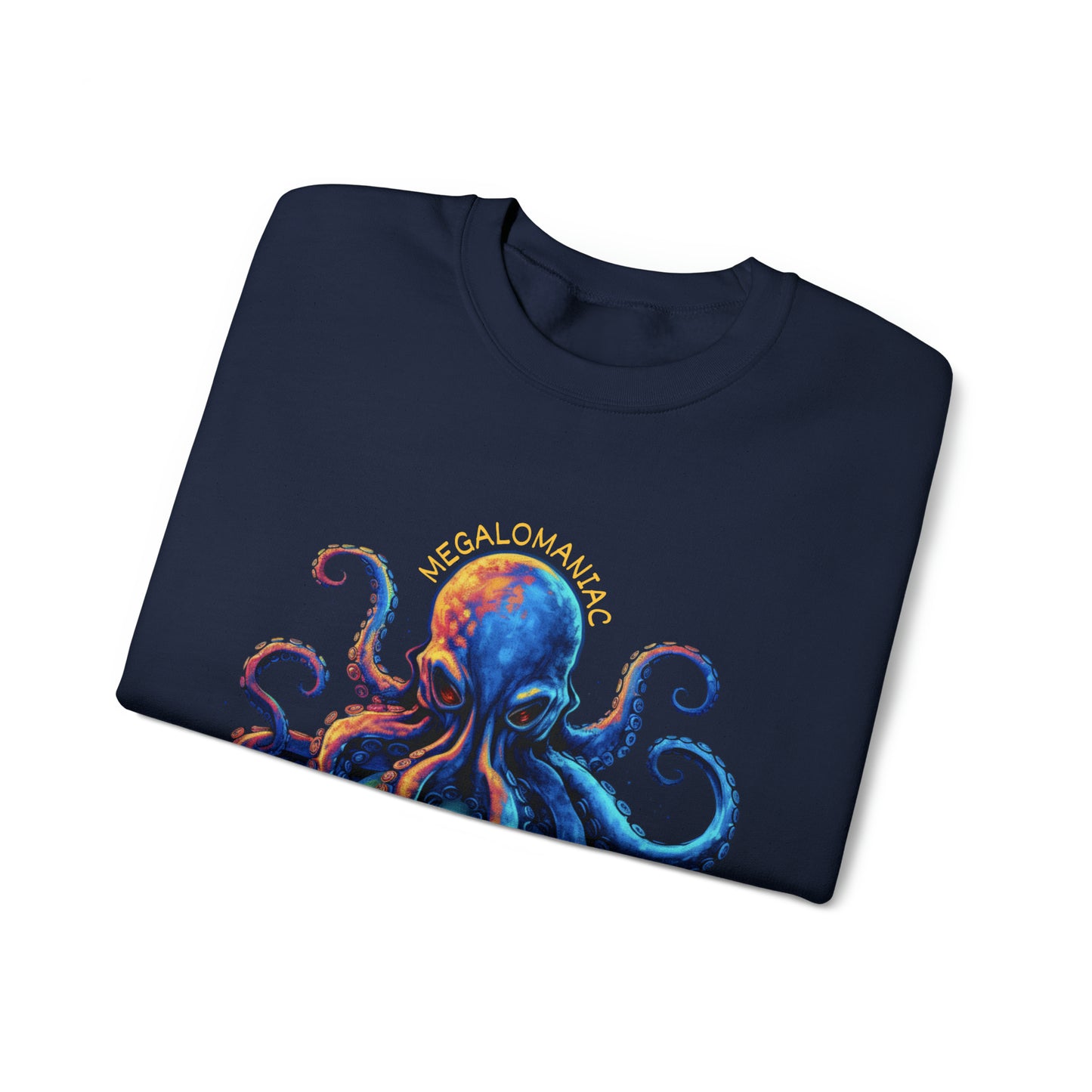 MEGALOMANIAC Unisex Heavy Blend™ Crewneck Sweatshirt