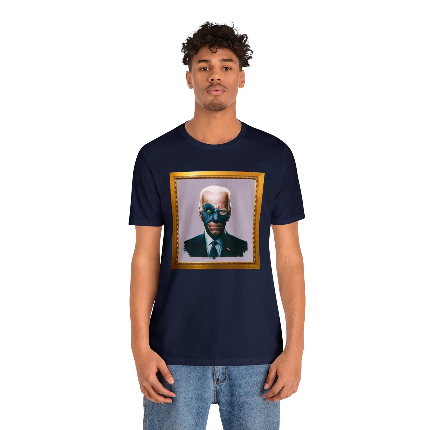 Joe Biden's Presidential Portrait Unisex Jersey Short Sleeve Tee