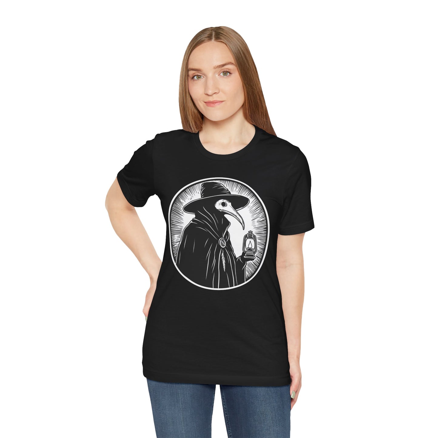 Decode The Left Plague Doctor Tee
