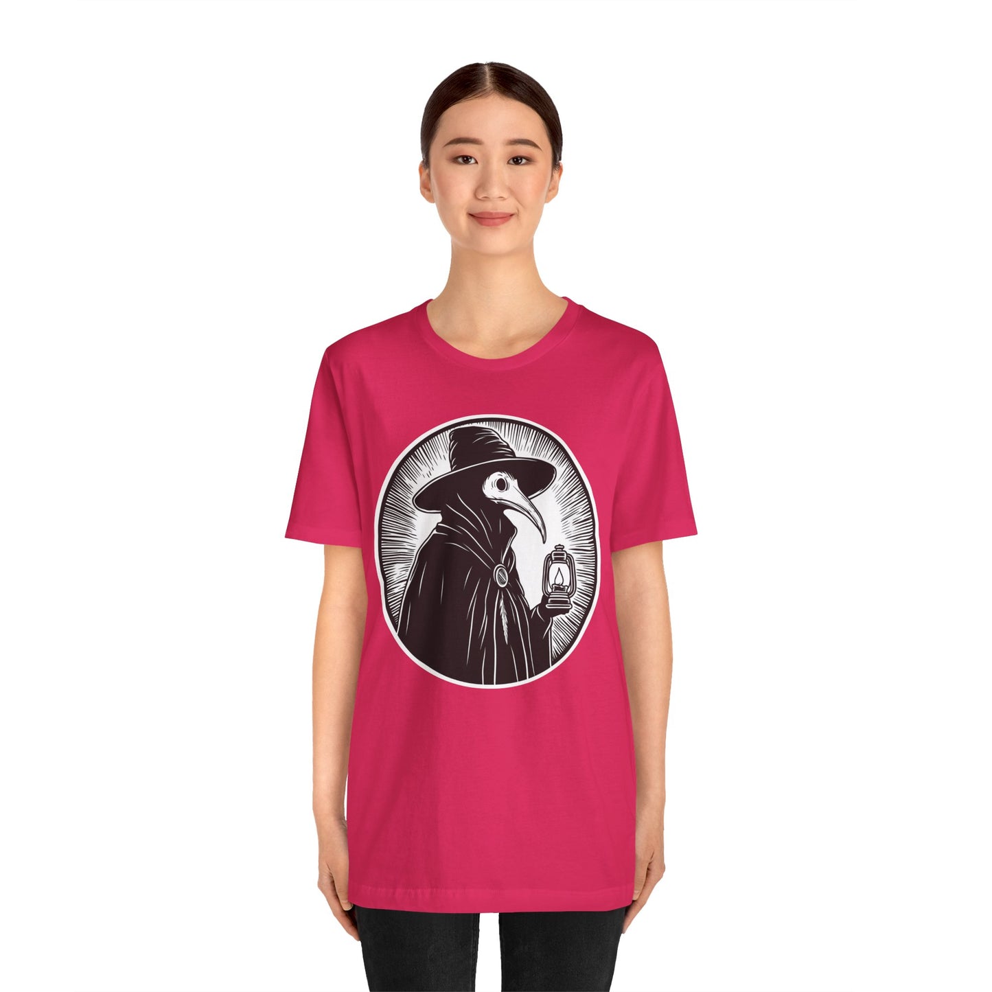Decode The Left Plague Doctor Tee