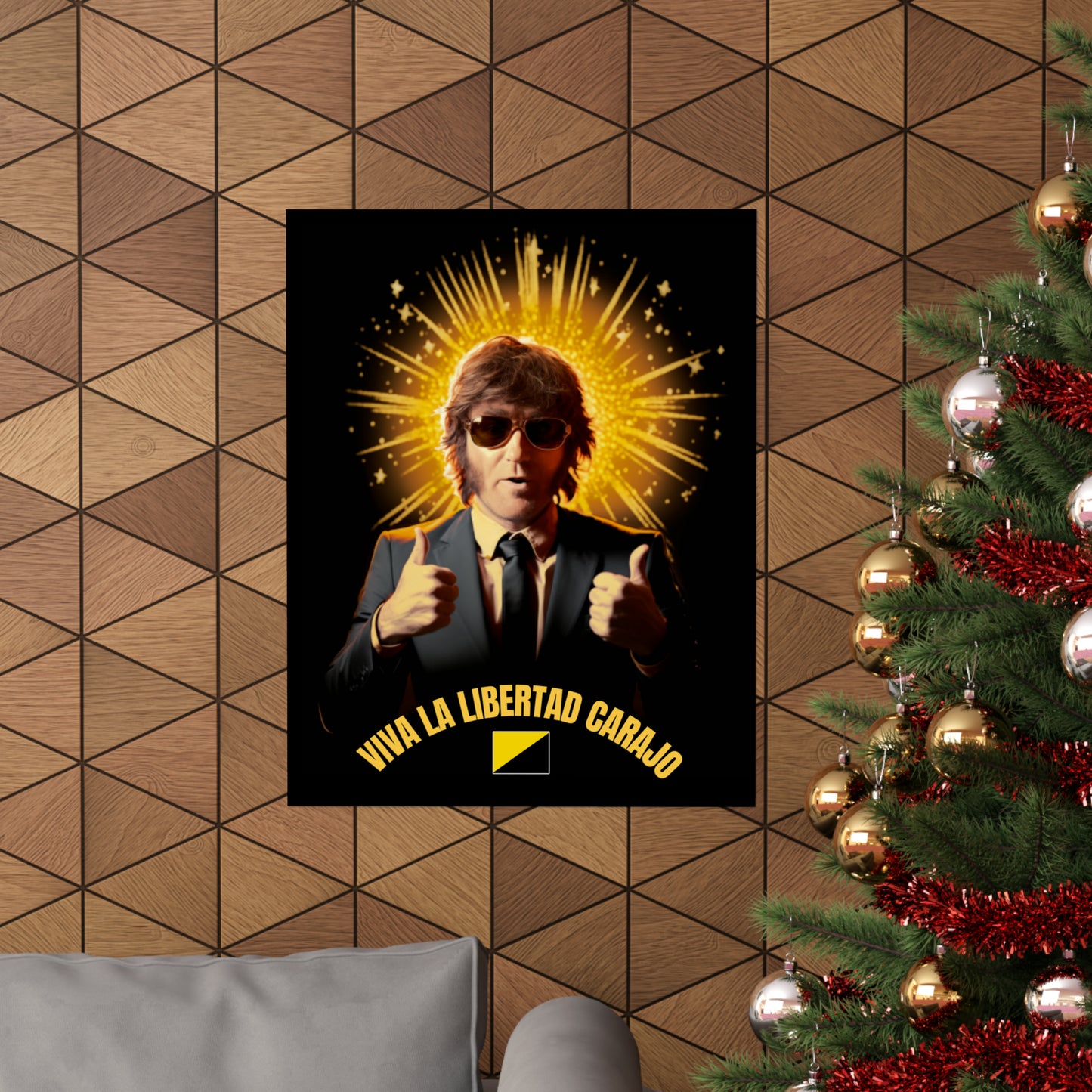 Javier Milei Matte Vertical Posters