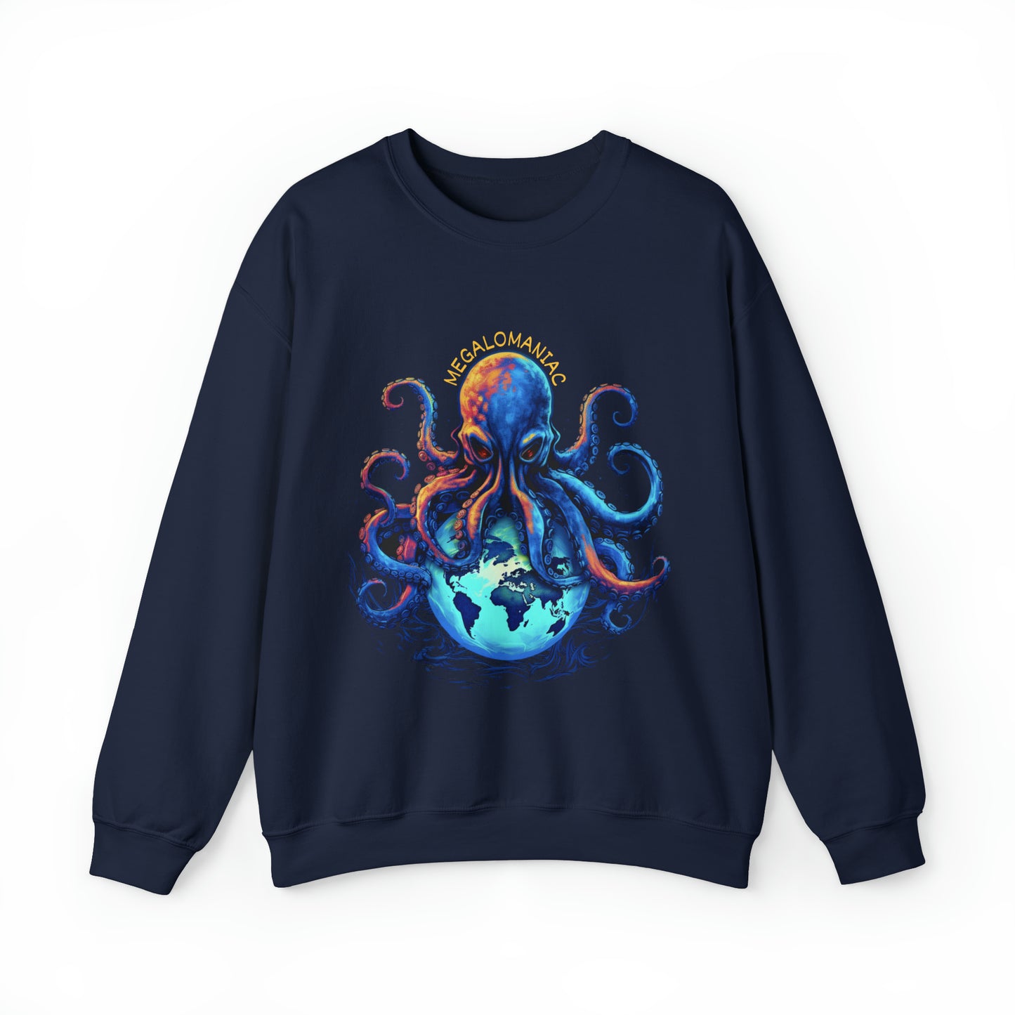 MEGALOMANIAC Unisex Heavy Blend™ Crewneck Sweatshirt