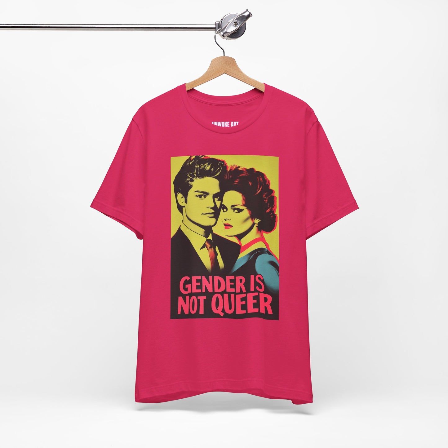Gender is Not Queer Unisex Jersey Short Sleeve Tee