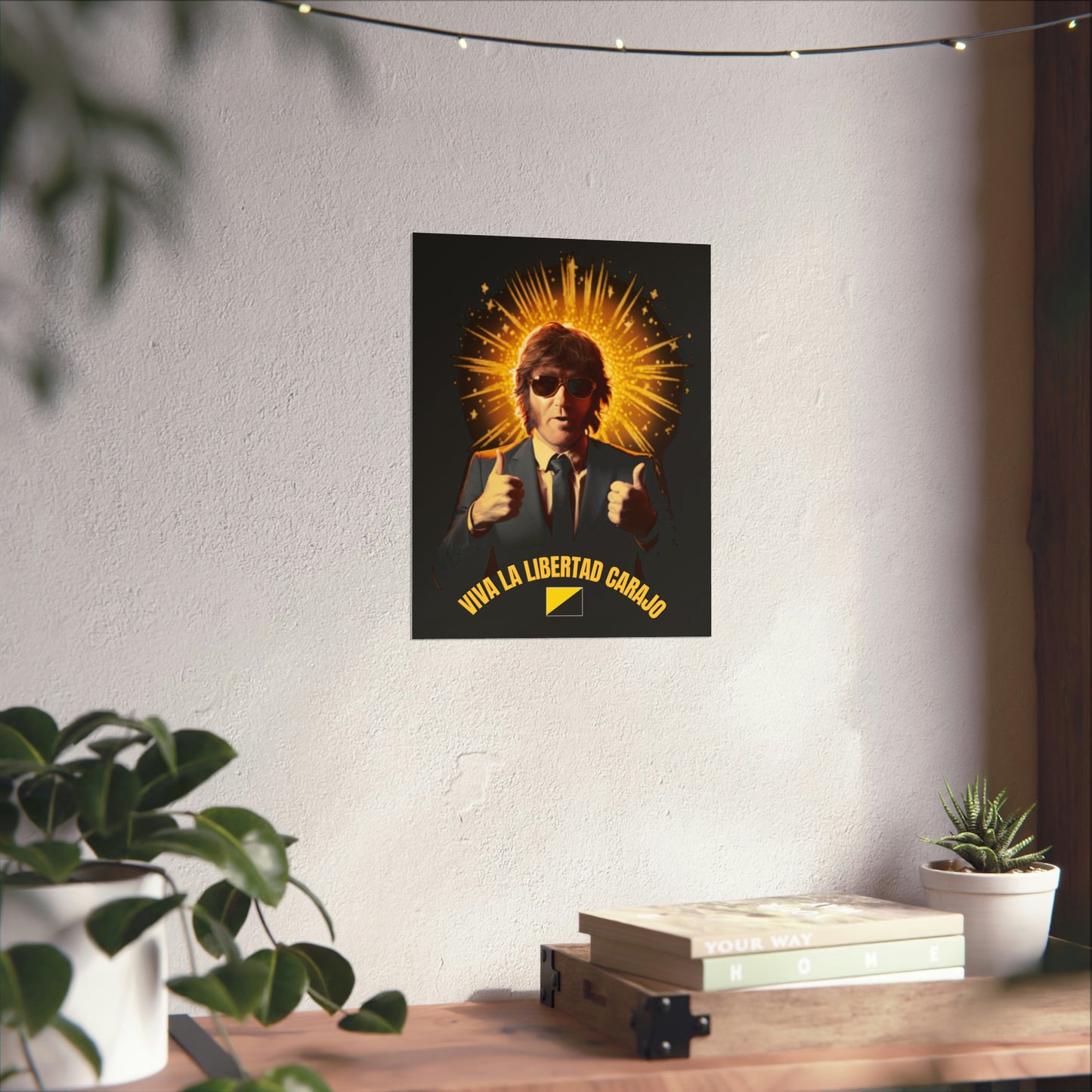 Javier Milei Matte Vertical Posters