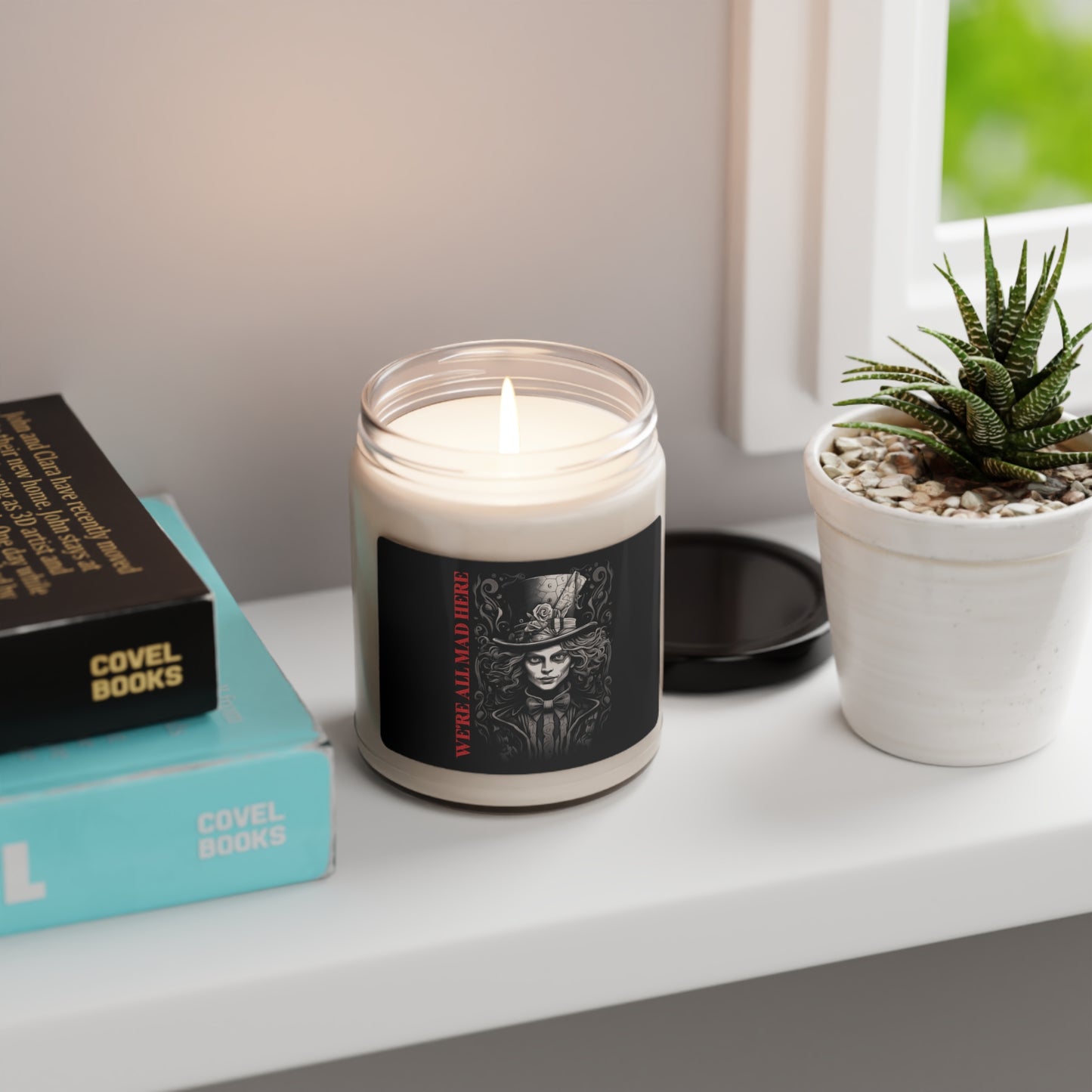 We're All Mad Here Signature Scented Soy Candle, 9oz