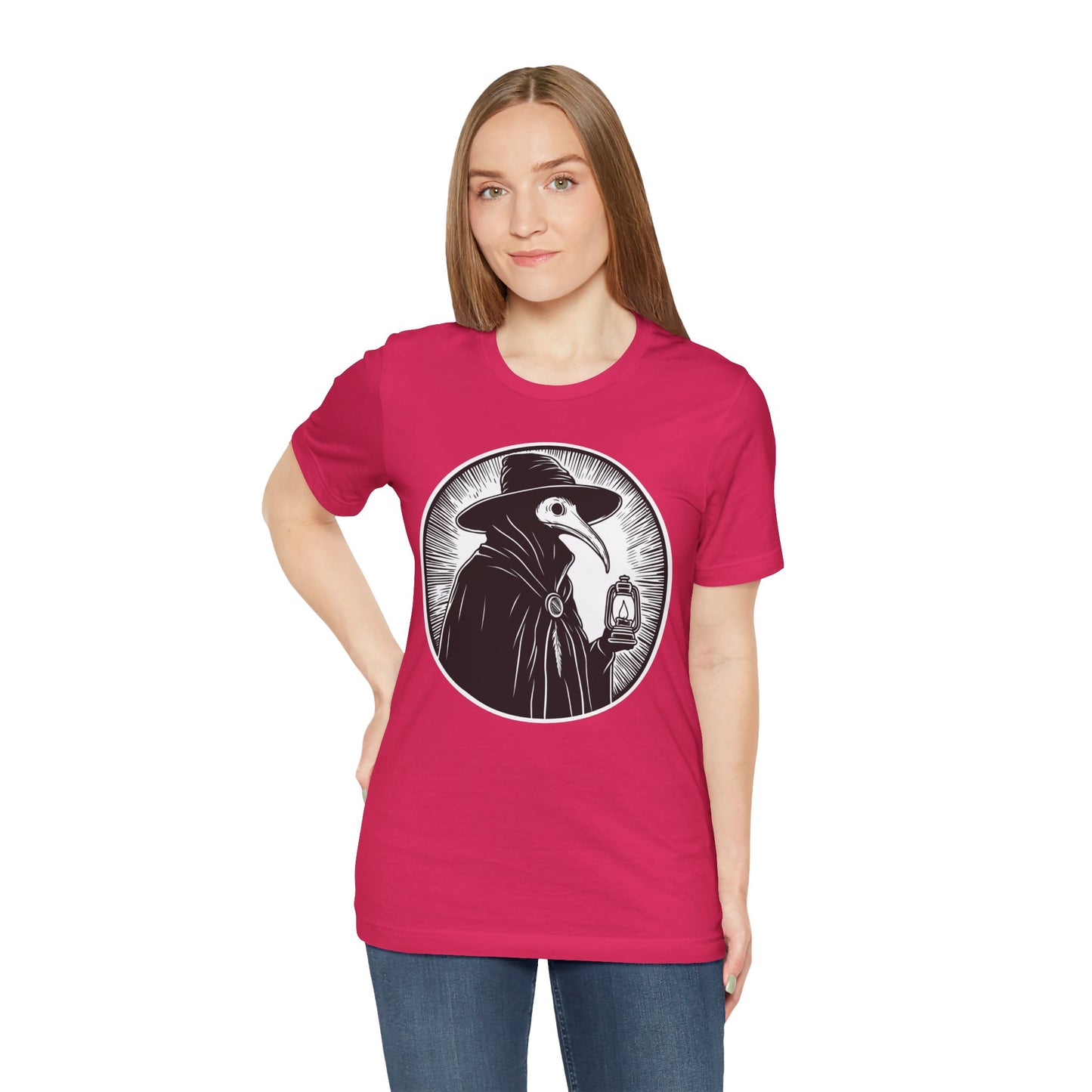 Decode The Left Plague Doctor Tee