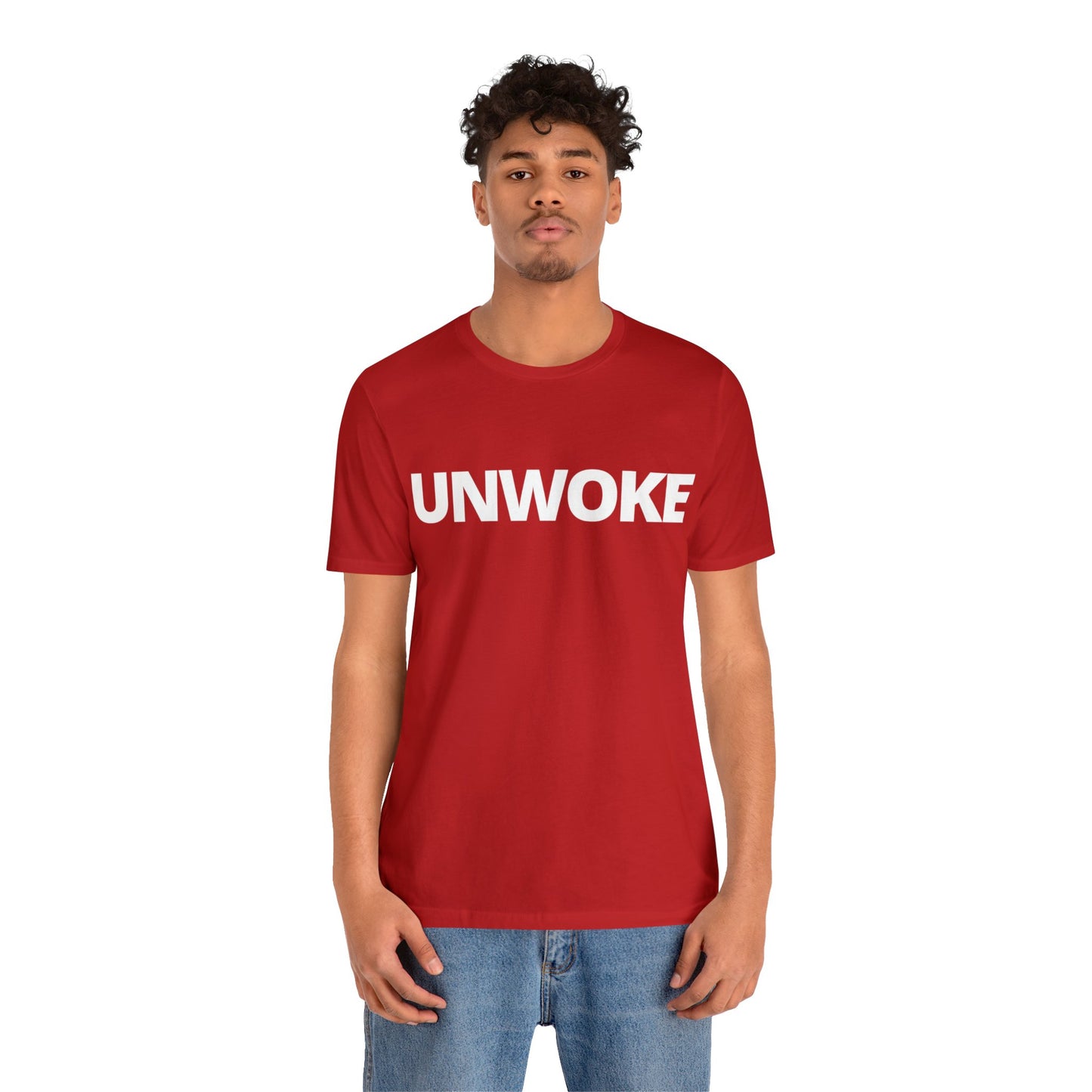 UNWOKE Unisex Jersey Short Sleeve Tee