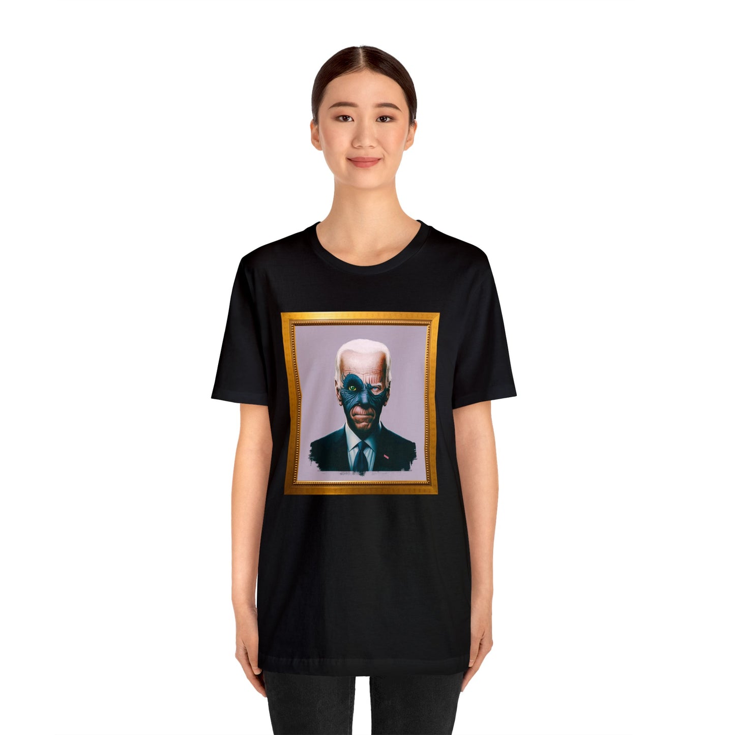 Joe Biden's Presidential Portrait Unisex Jersey Short Sleeve Tee