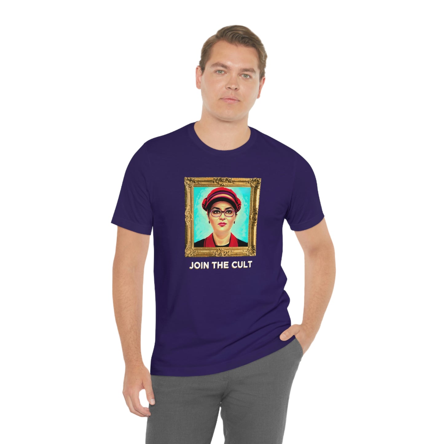 Socialism Saturday Join The Cult Unisex Jersey Short Sleeve Tee