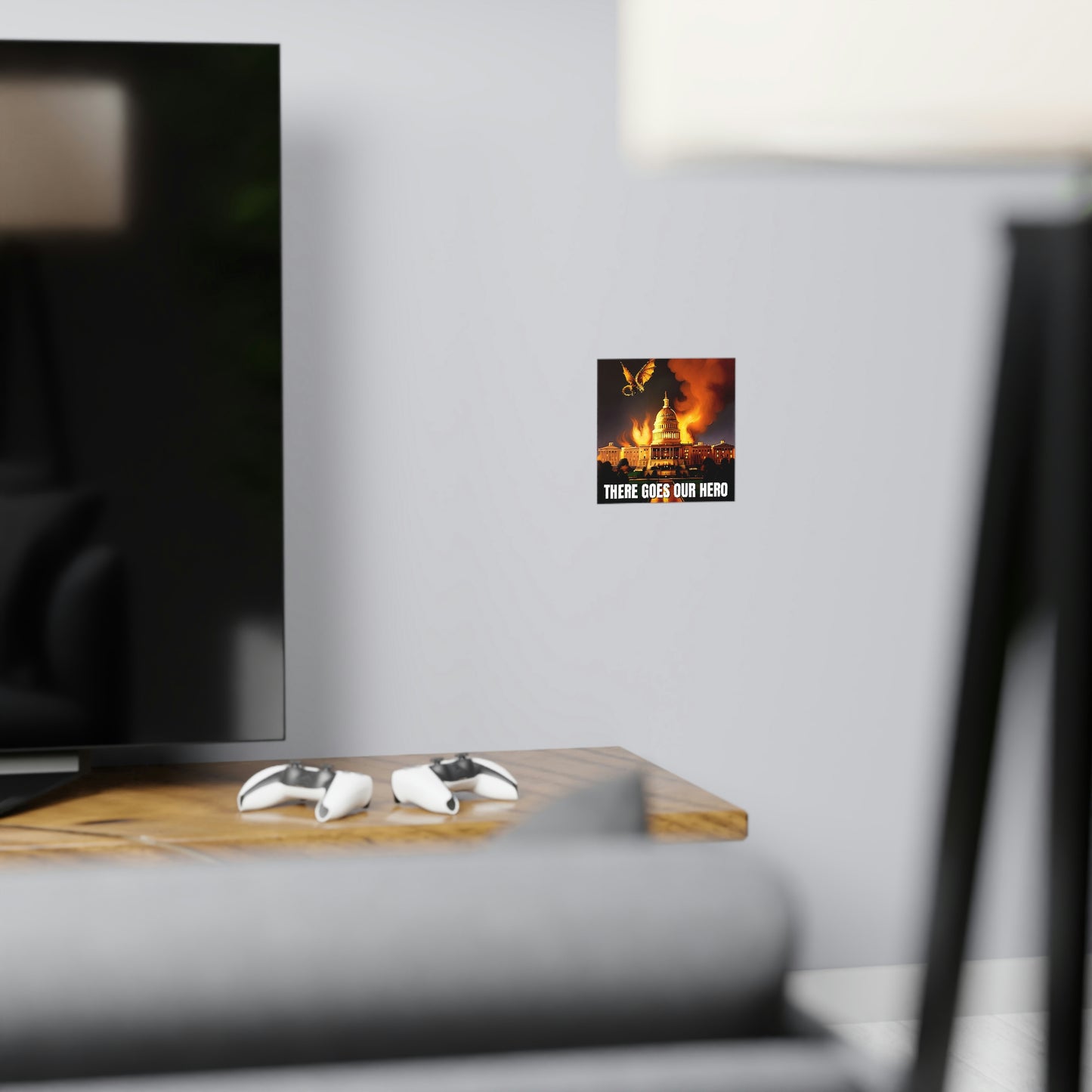 There Goes Our Hero Matte Paper Poster