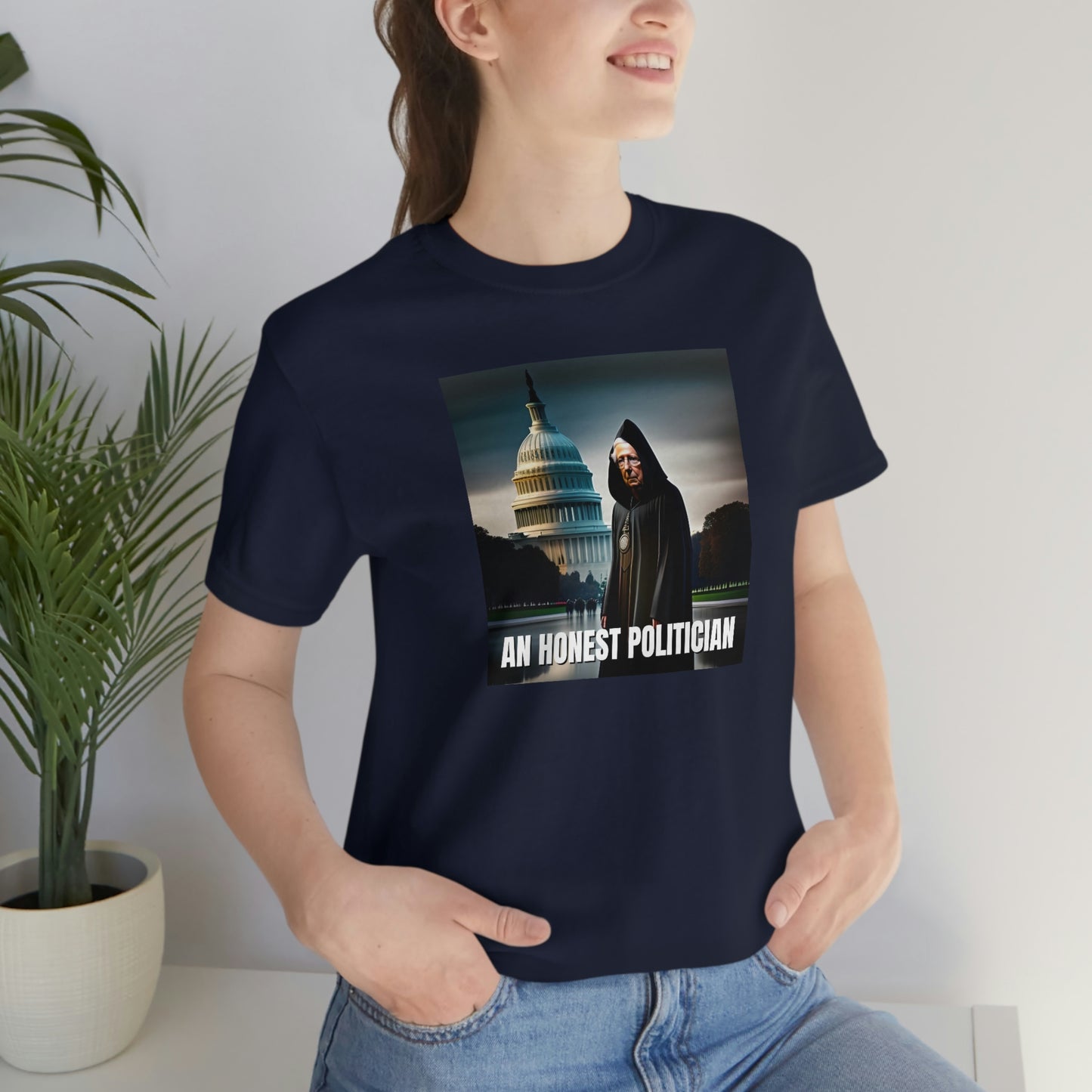 An Honest Politician Unisex Jersey Short Sleeve Tee