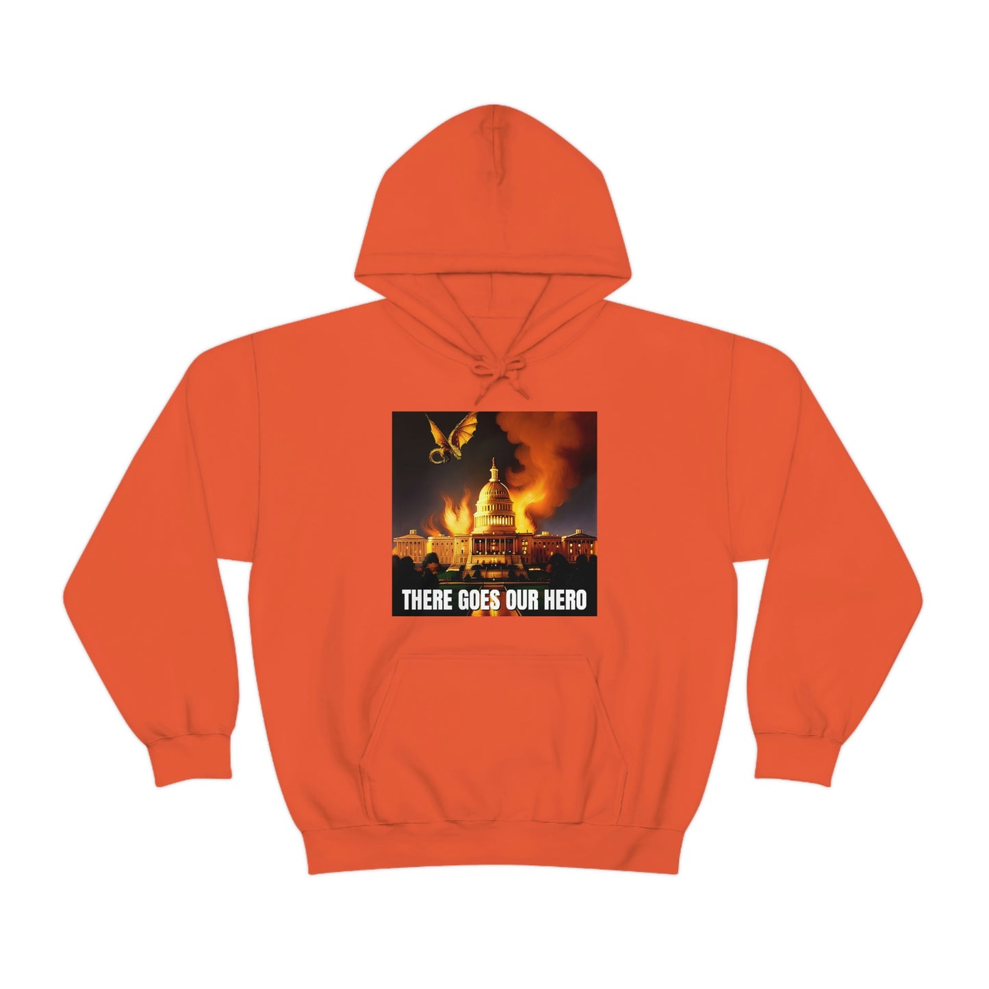 There Goes Our Hero Unisex Heavy Blend™ Hooded Sweatshirt