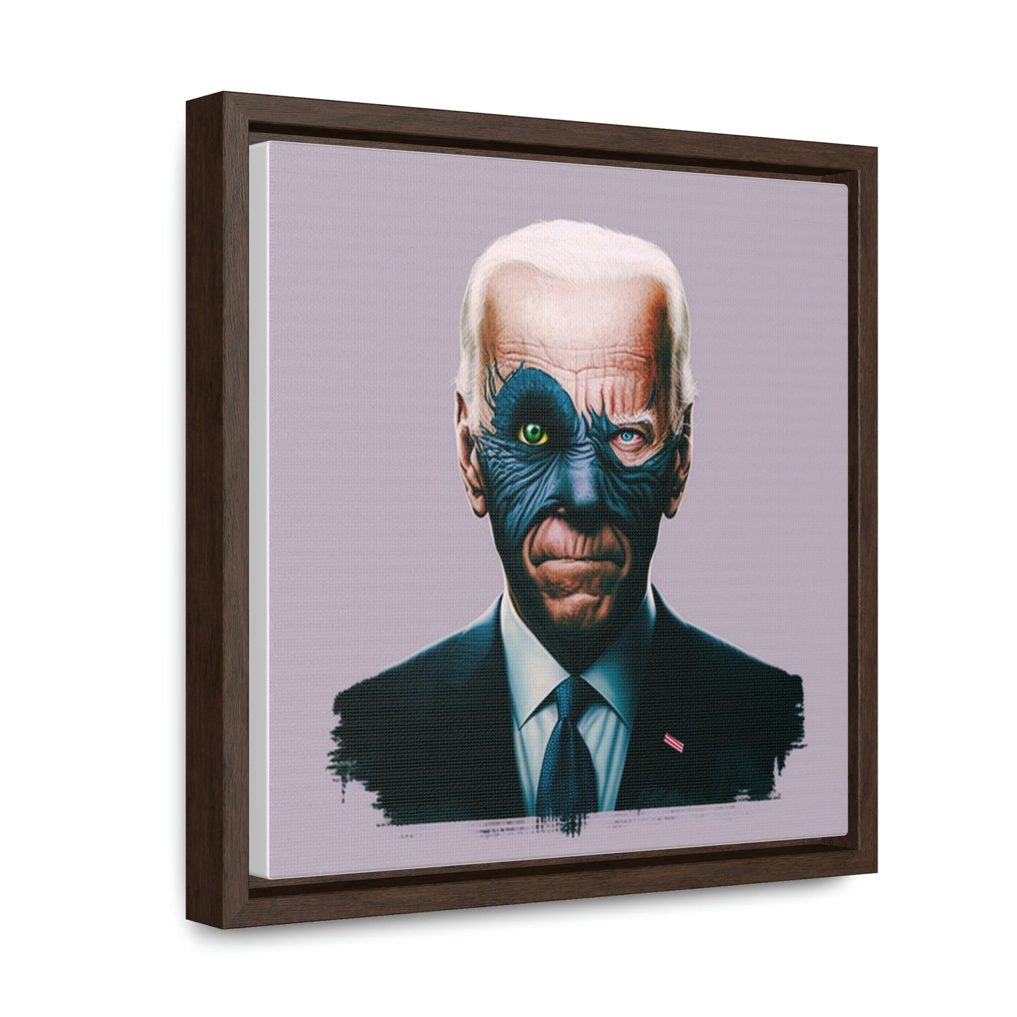 Joe Biden's Presidential Portrait Gallery Canvas Wraps, Square Frame