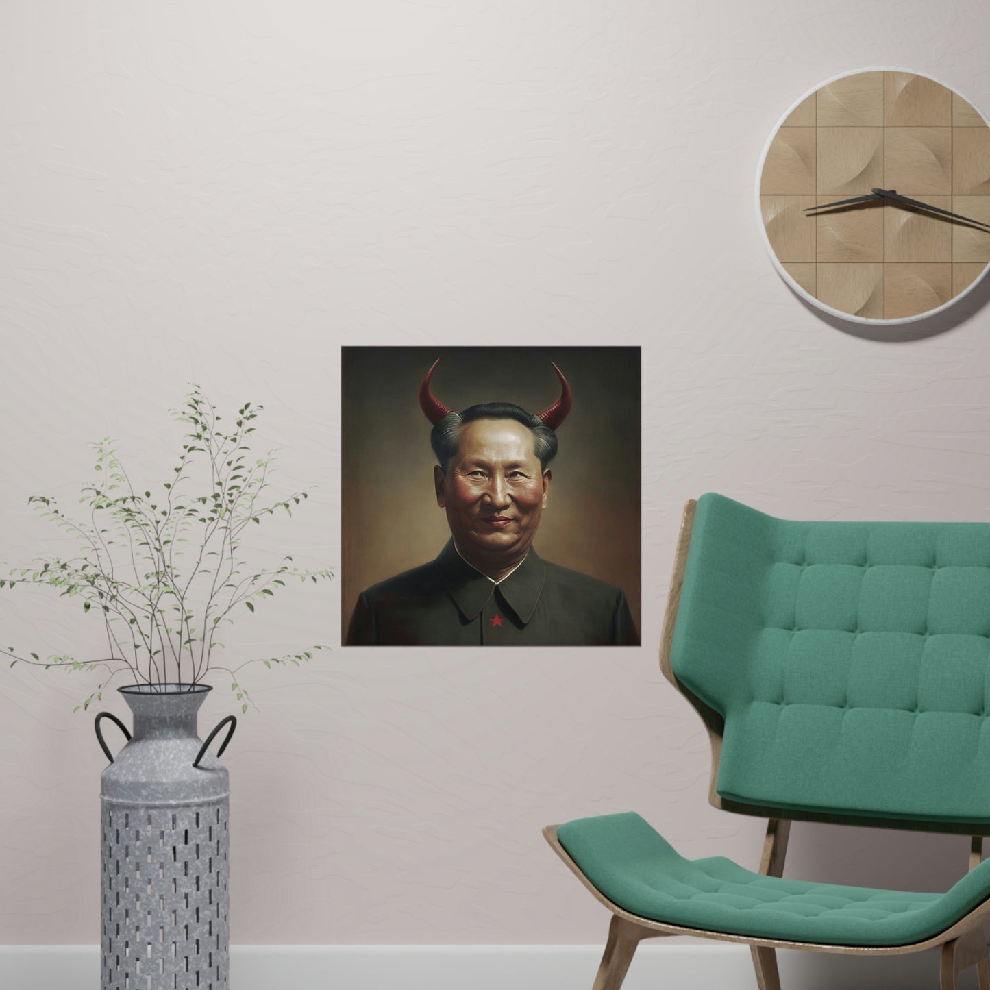 Portrait of The Great Leader Matte Paper Poster