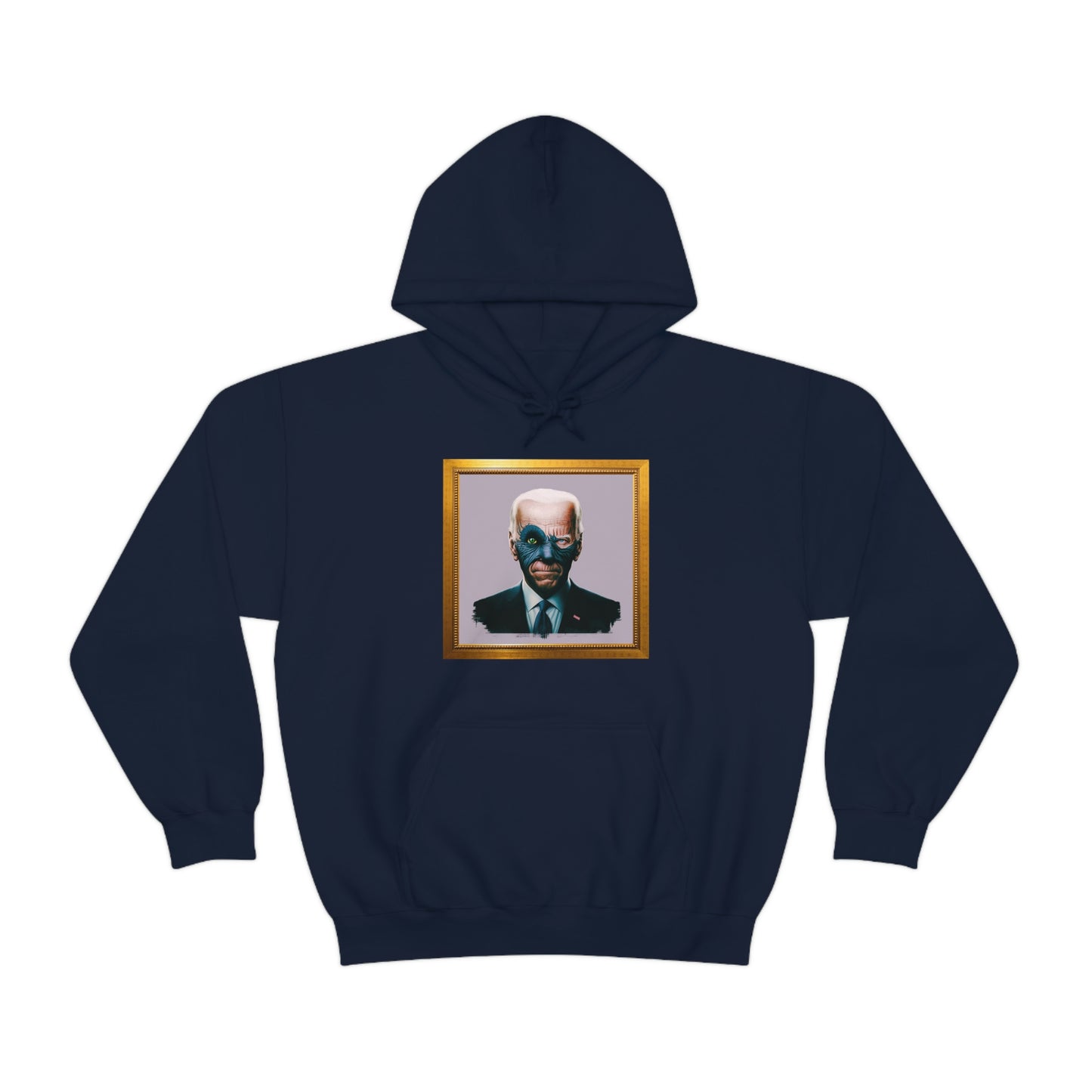 Joe Biden's Presidential Portrait Unisex Heavy Blend™ Hooded Sweatshirt