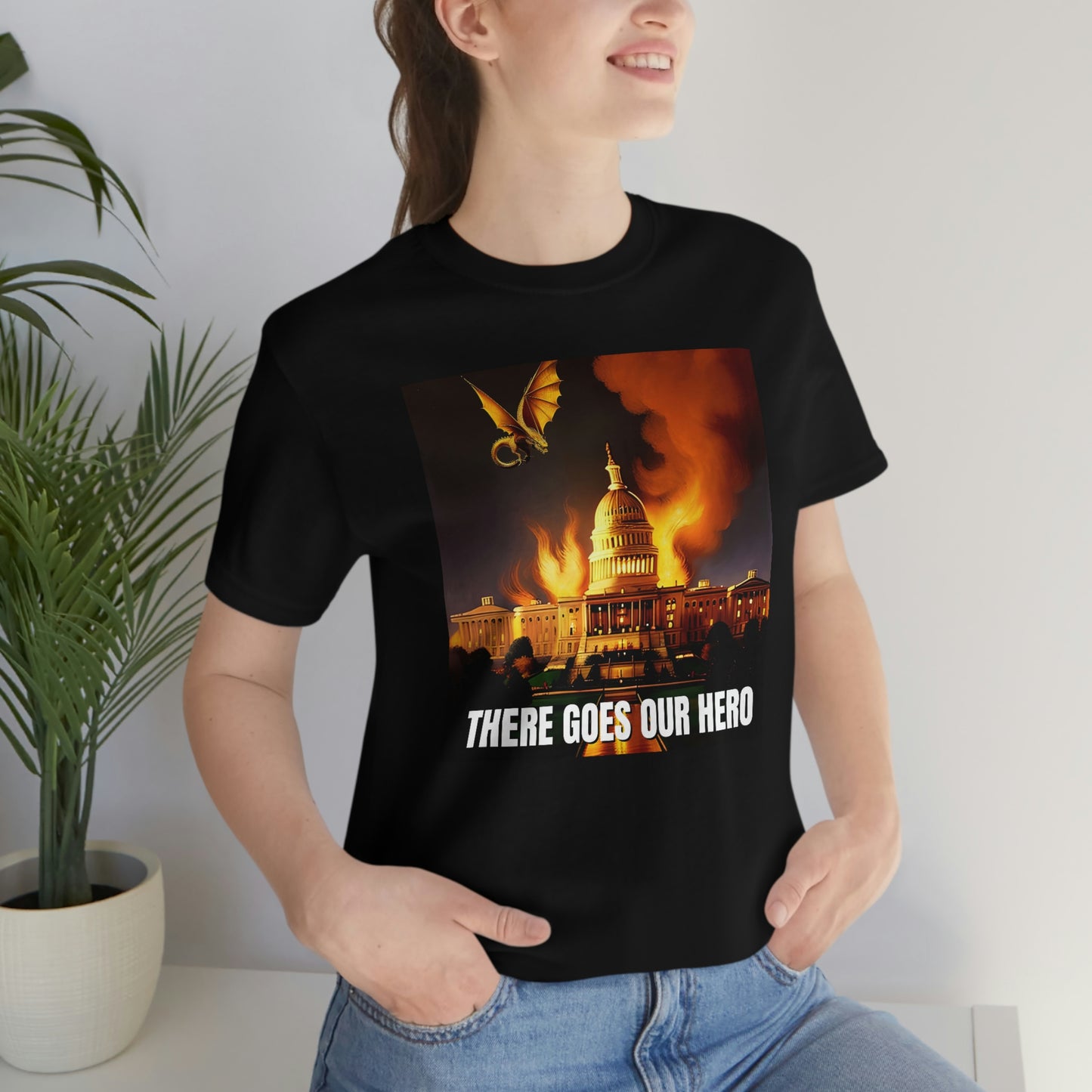 There Goes Our Hero Unisex Jersey Short Sleeve Tee