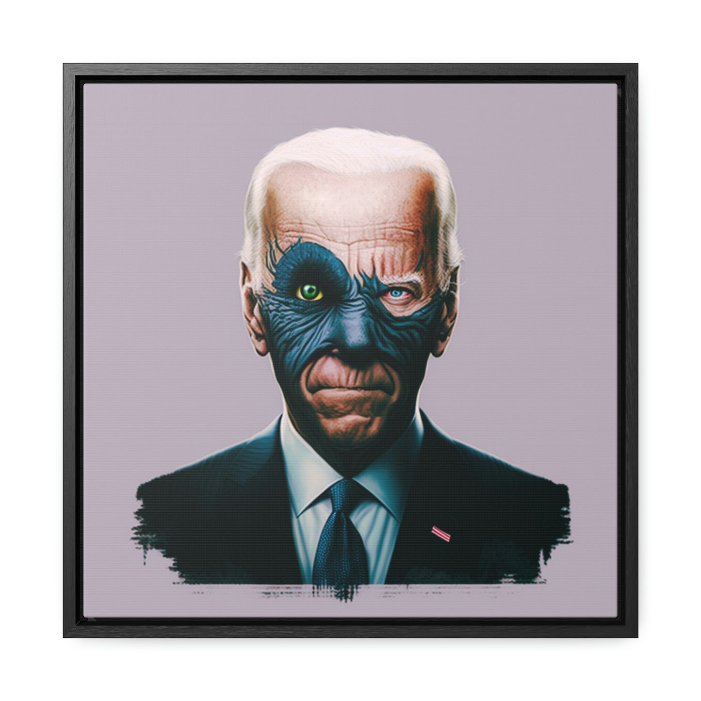 Joe Biden's Presidential Portrait Gallery Canvas Wraps, Square Frame