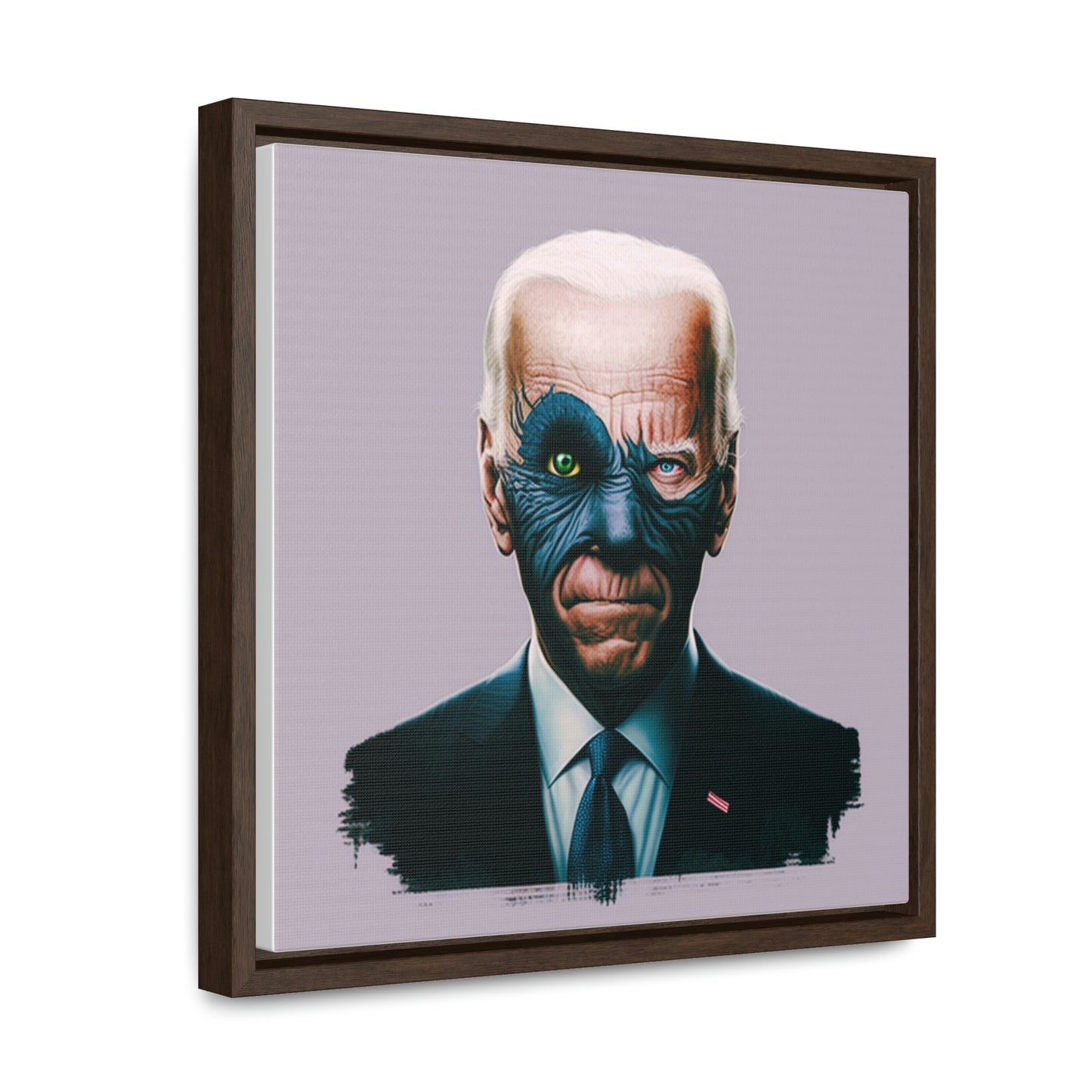 Joe Biden's Presidential Portrait Gallery Canvas Wraps, Square Frame