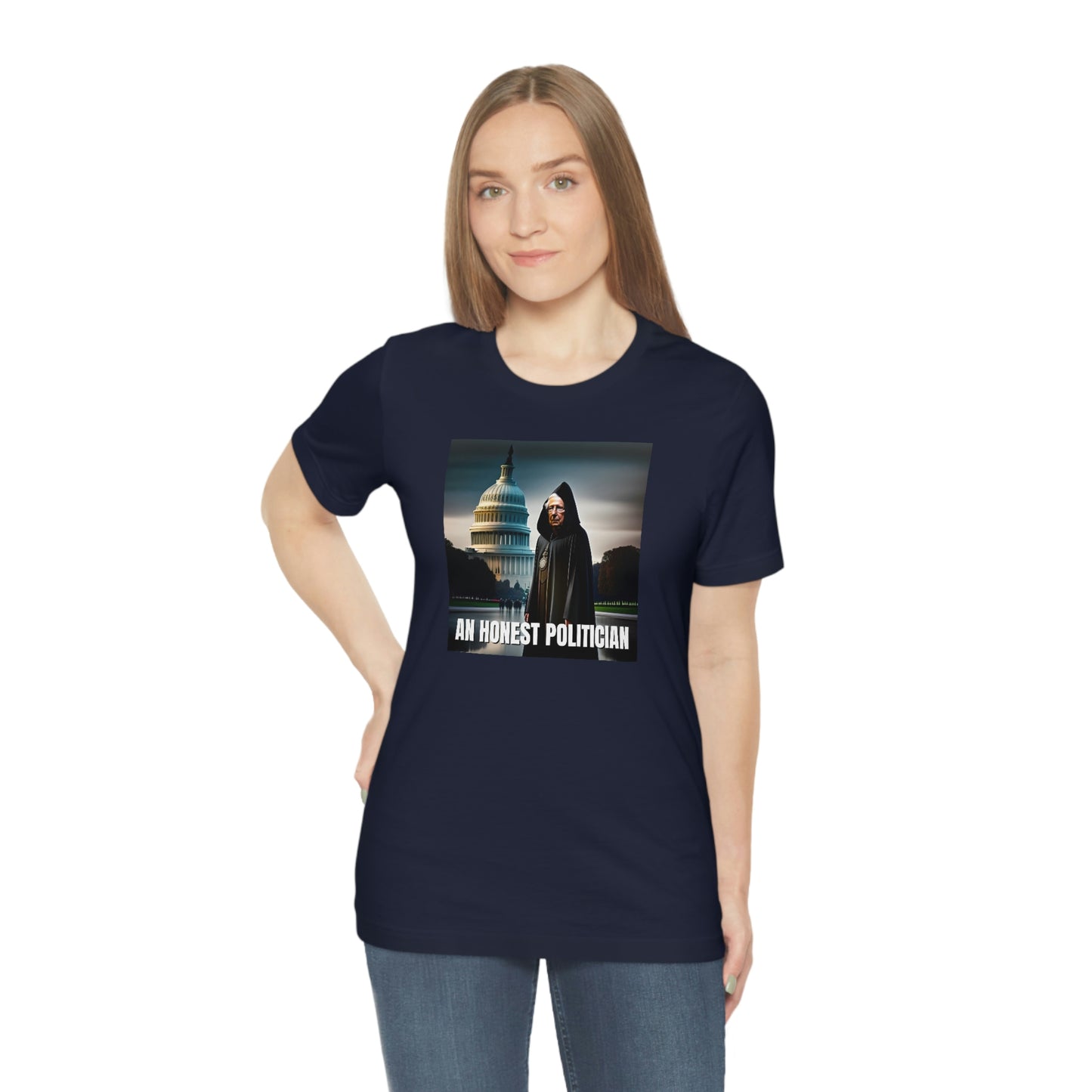 An Honest Politician Unisex Jersey Short Sleeve Tee