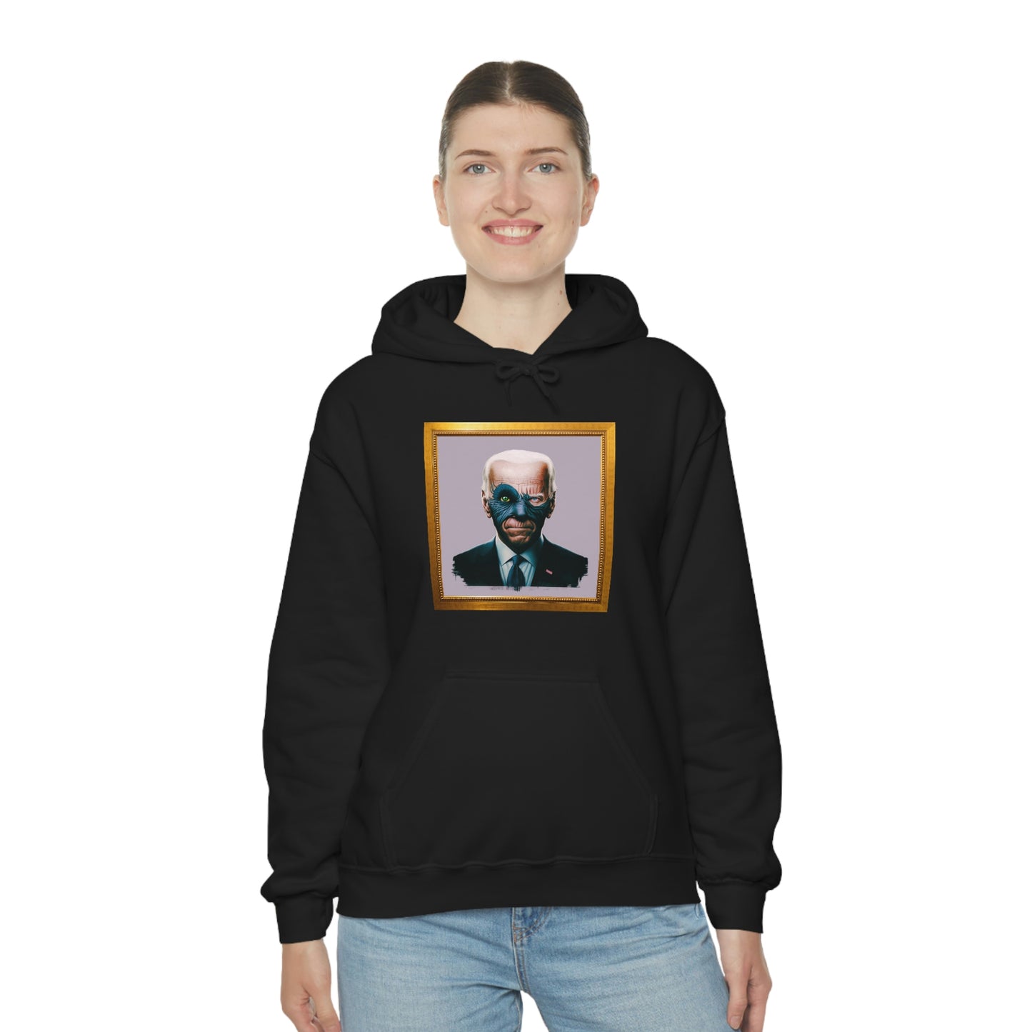 Joe Biden's Presidential Portrait Unisex Heavy Blend™ Hooded Sweatshirt
