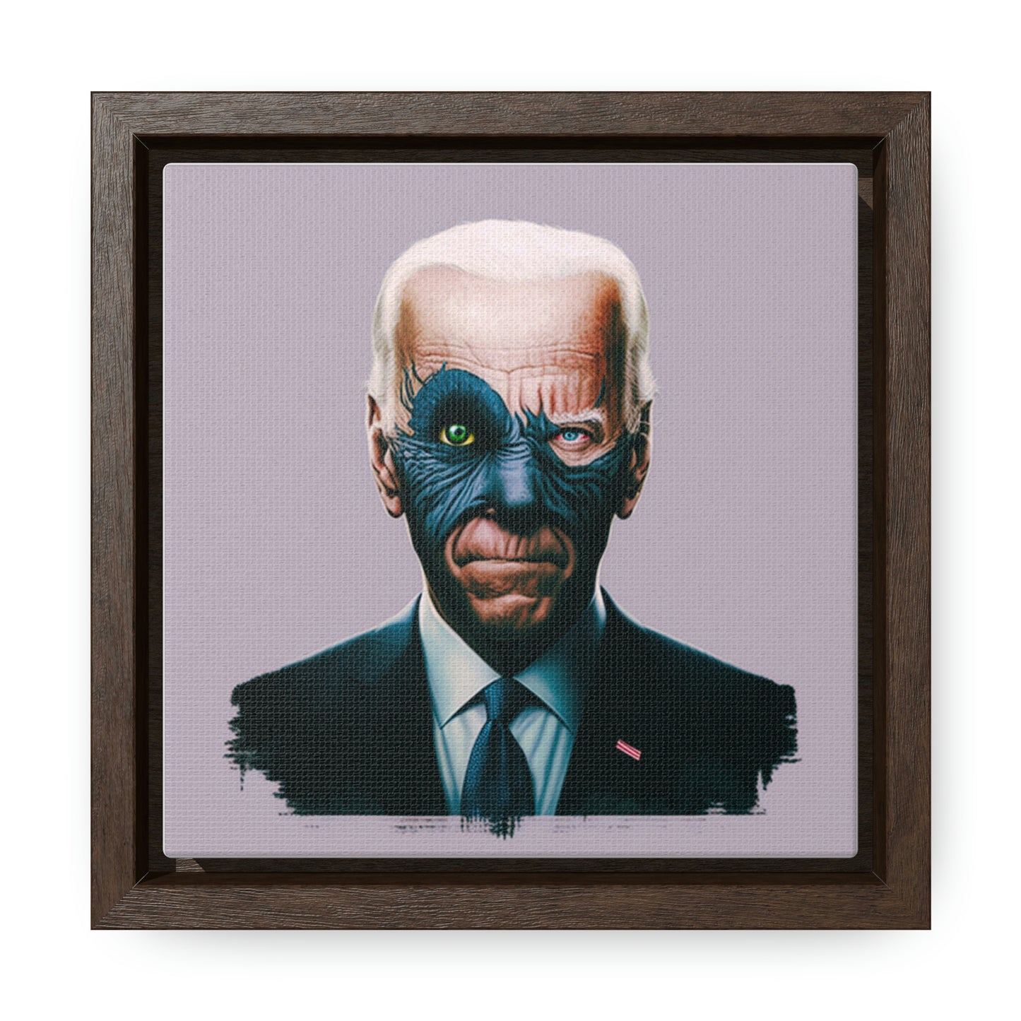Joe Biden's Presidential Portrait Gallery Canvas Wraps, Square Frame