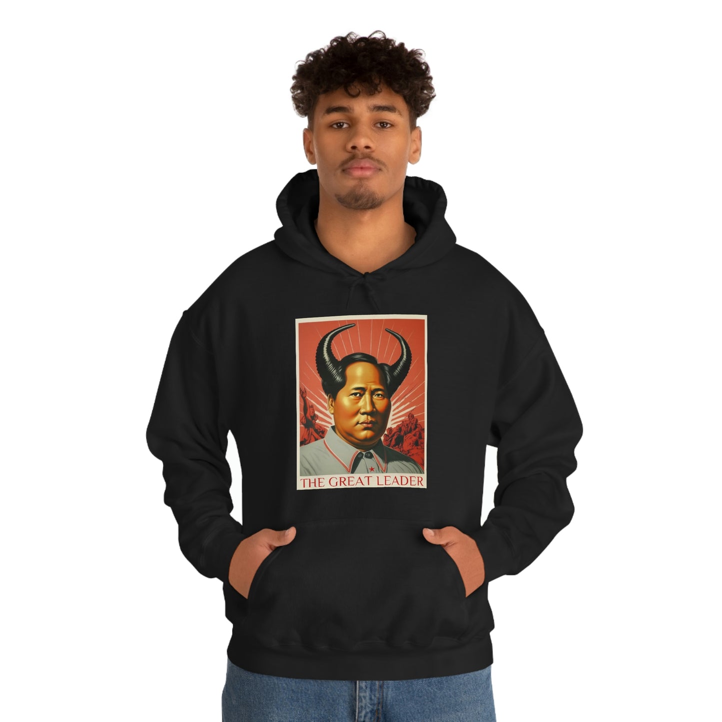 The Great Leader Unisex Heavy Blend™ Hooded Sweatshirt