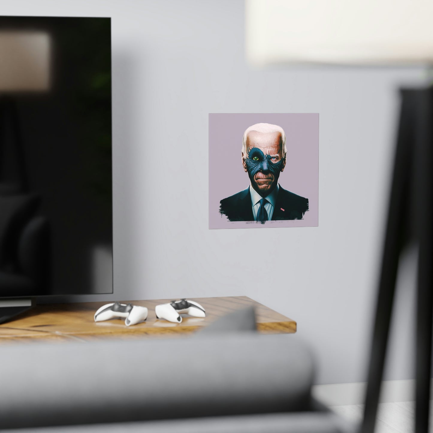Joe Biden's Presidential Portrait Matte Paper Poster