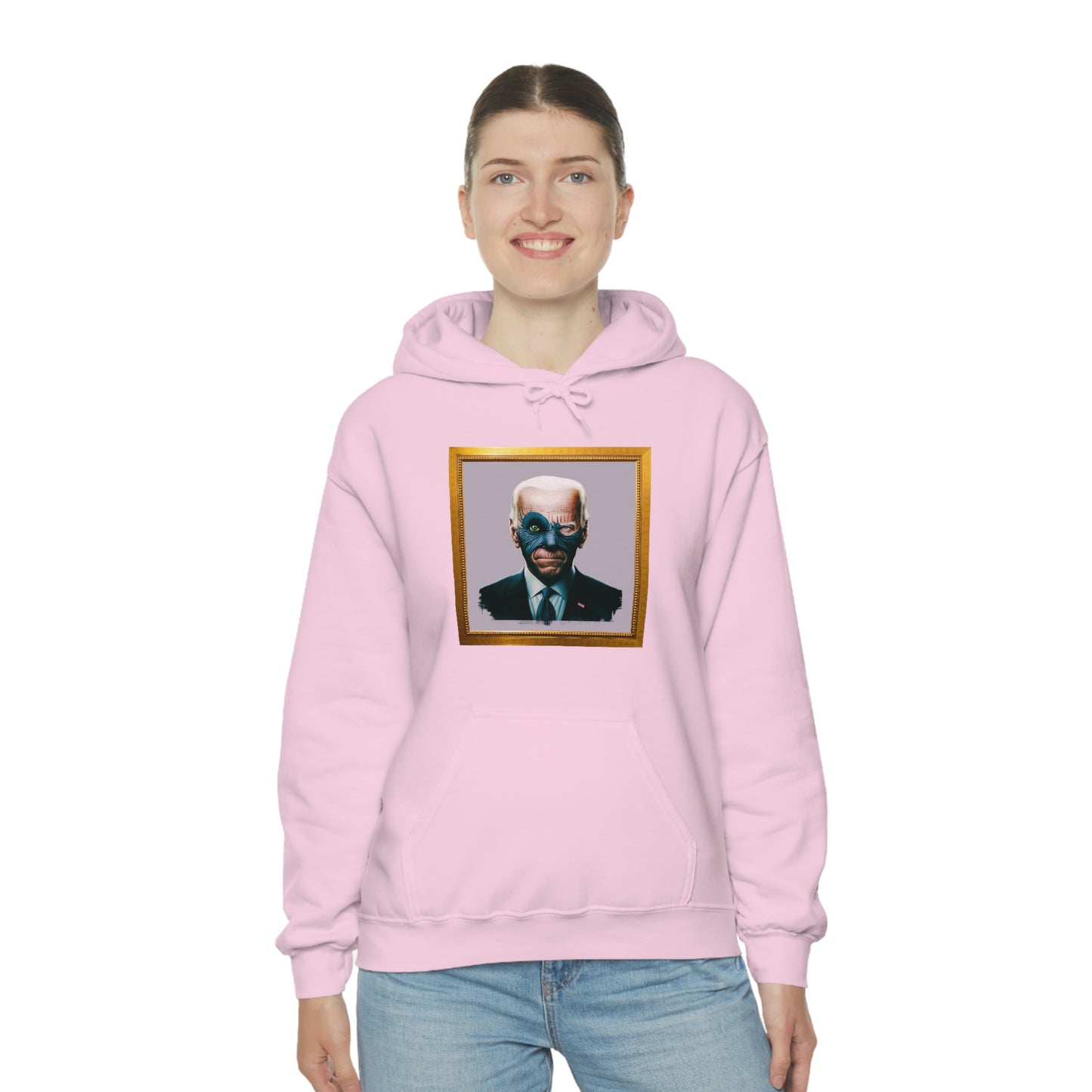 Joe Biden's Presidential Portrait Unisex Heavy Blend™ Hooded Sweatshirt