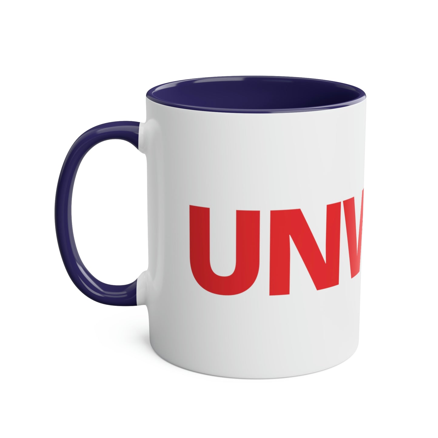 UNWOKE Red Two-Tone Coffee Mugs, 11oz