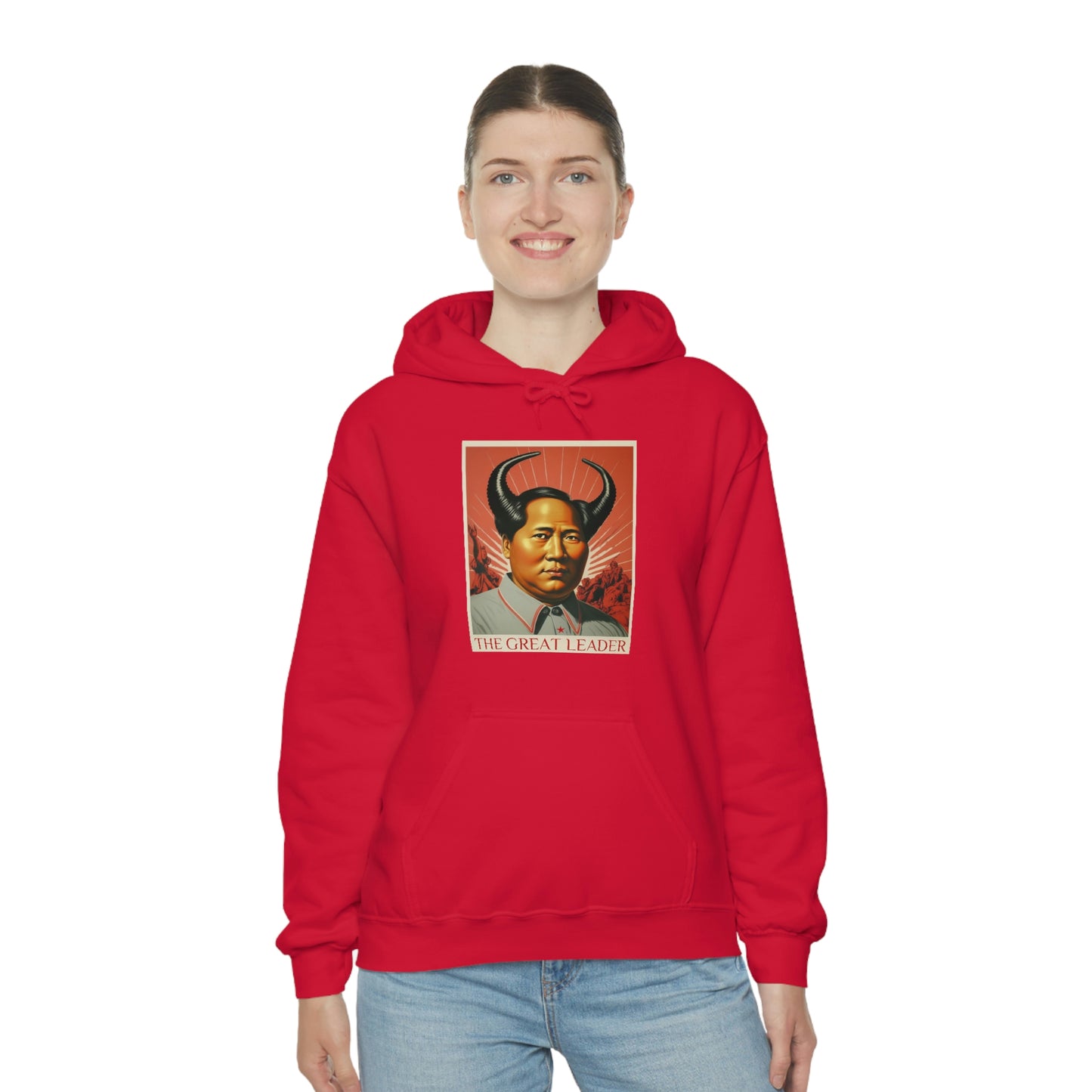 The Great Leader Unisex Heavy Blend™ Hooded Sweatshirt