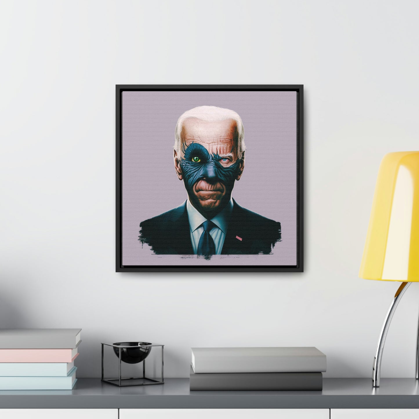 Joe Biden's Presidential Portrait Gallery Canvas Wraps, Square Frame